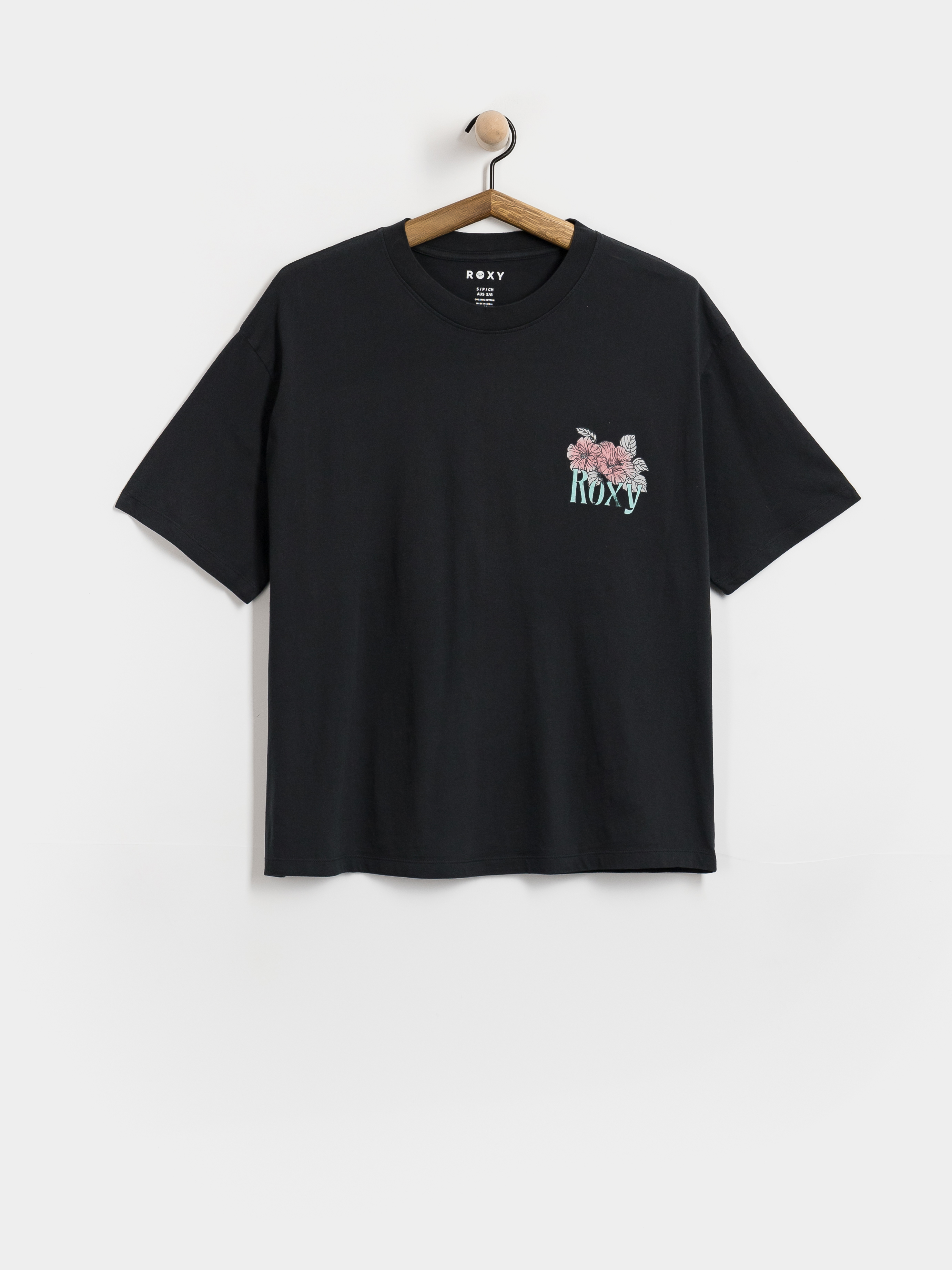 Roxy Talloversize Washed Wmn Póló (anthracite)