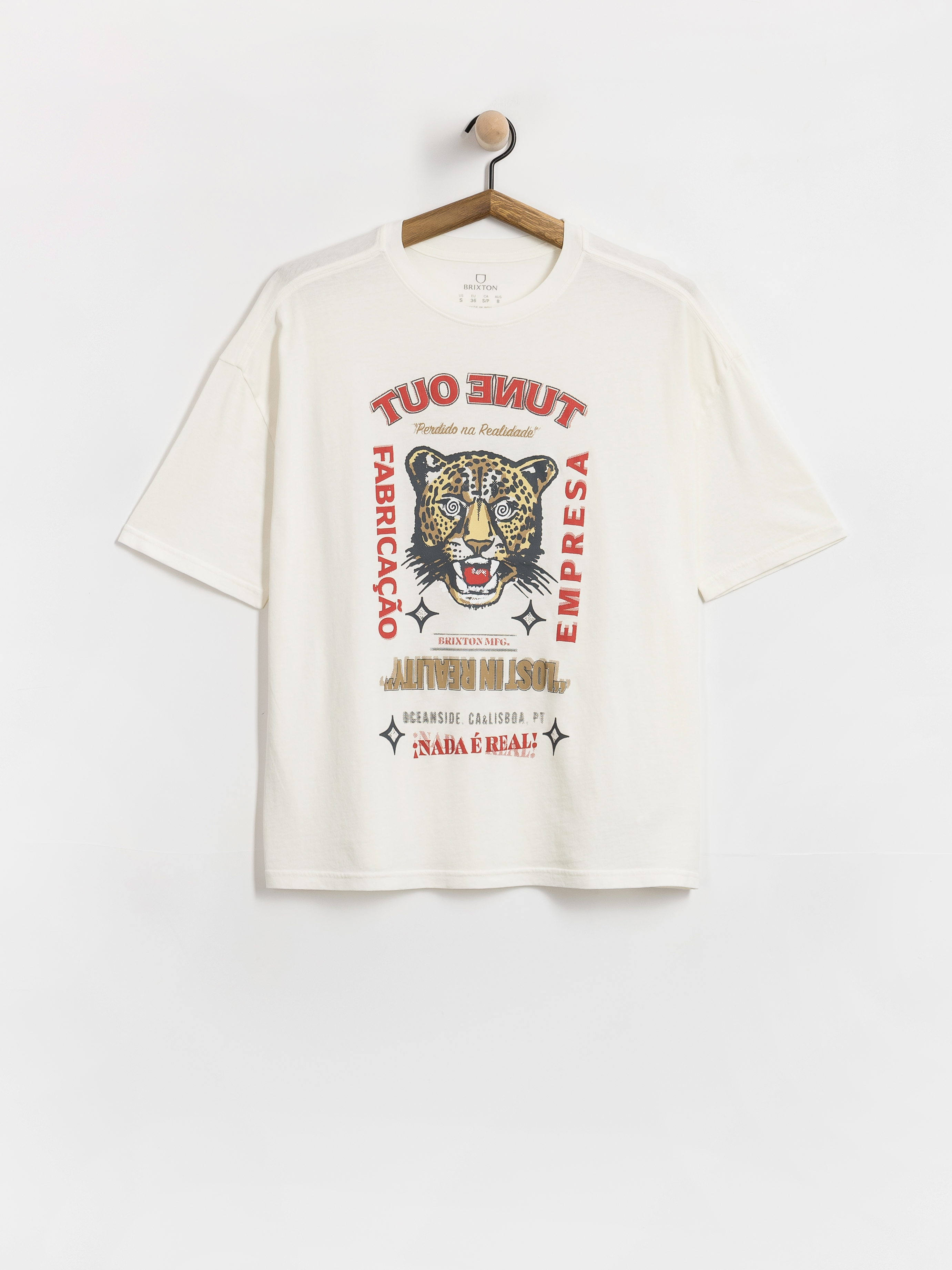 Brixton The Getaway Oversized Bf Wmn Póló