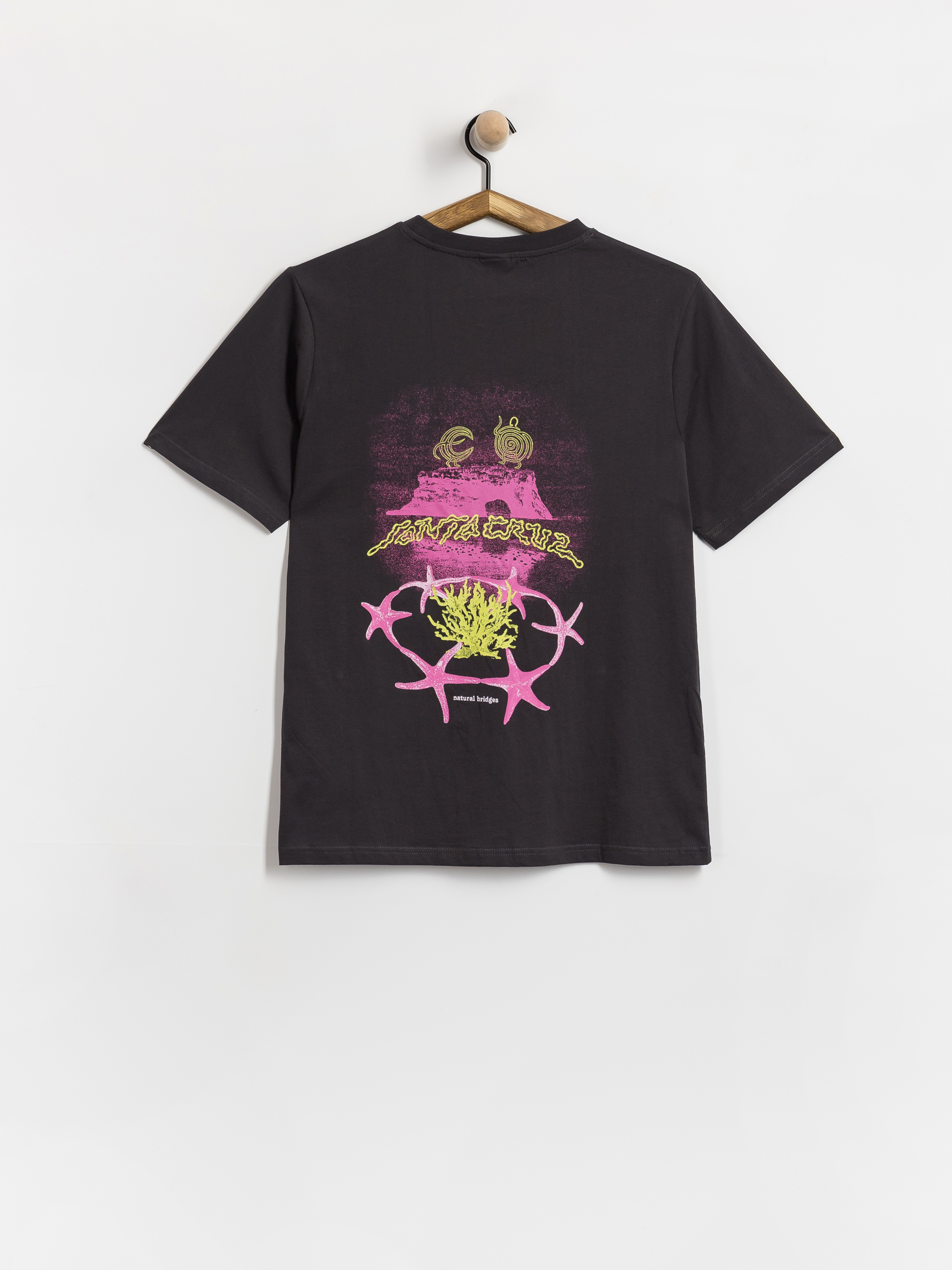 Santa Cruz Natural Bridges Wmn Póló (black wash)