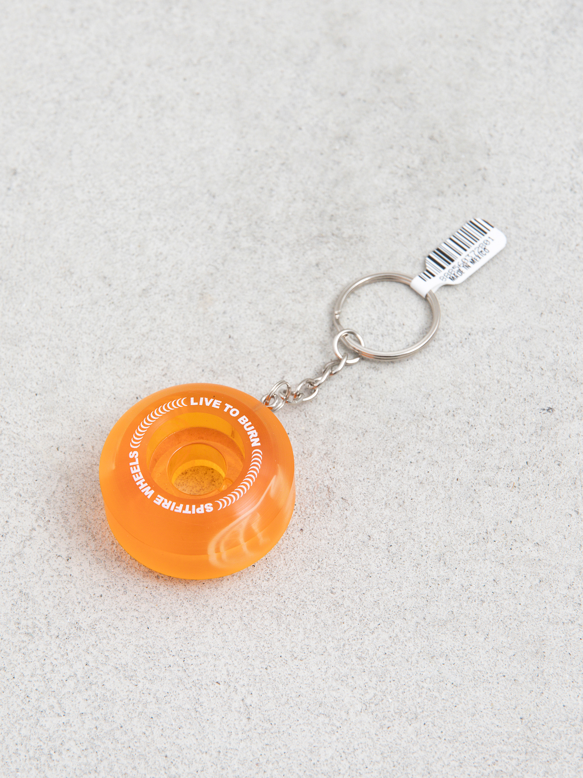 Spitfire Wheel Keychain Kulcstartu00f3 (transparent orange)
