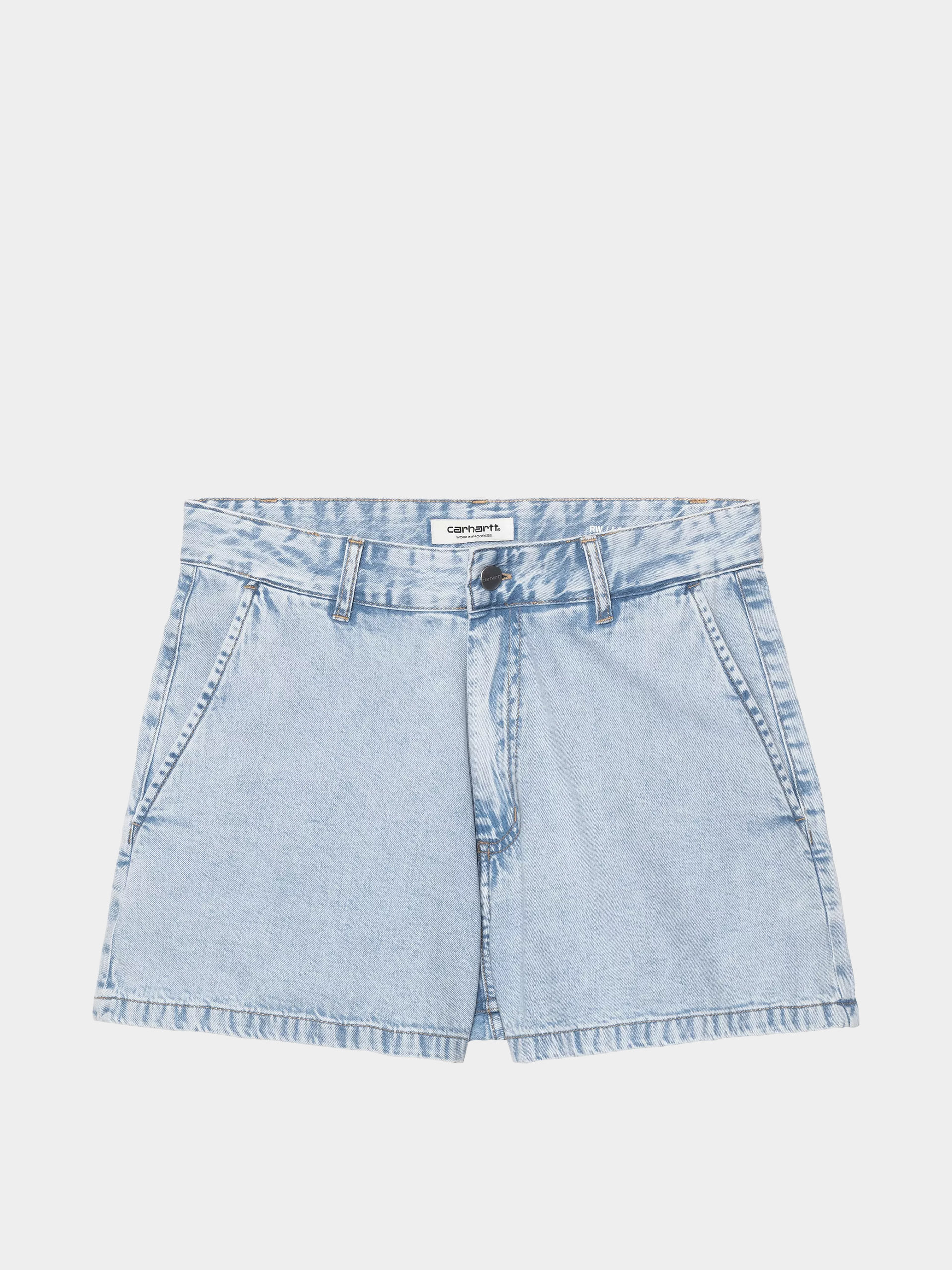 Rövidnadrág Carhartt WIP Lova Wmn (blue stone bleached)