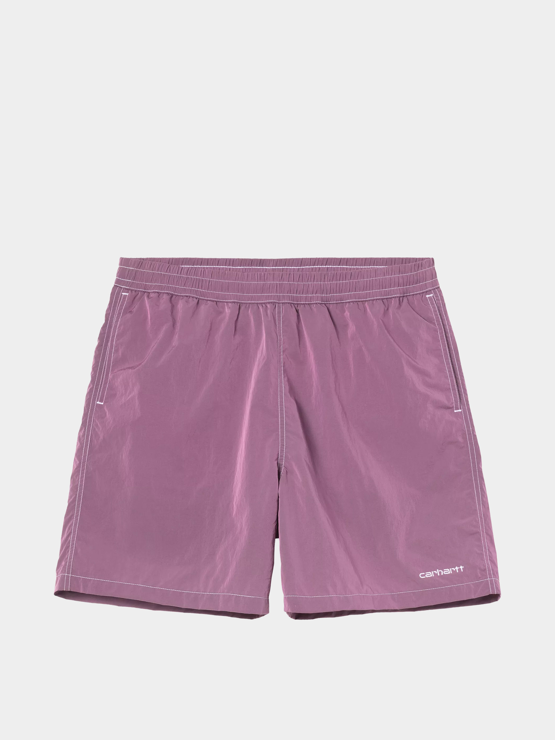 Ru00f6vidnadru00e1g Carhartt WIP Canby Swim (gentle purple/white)