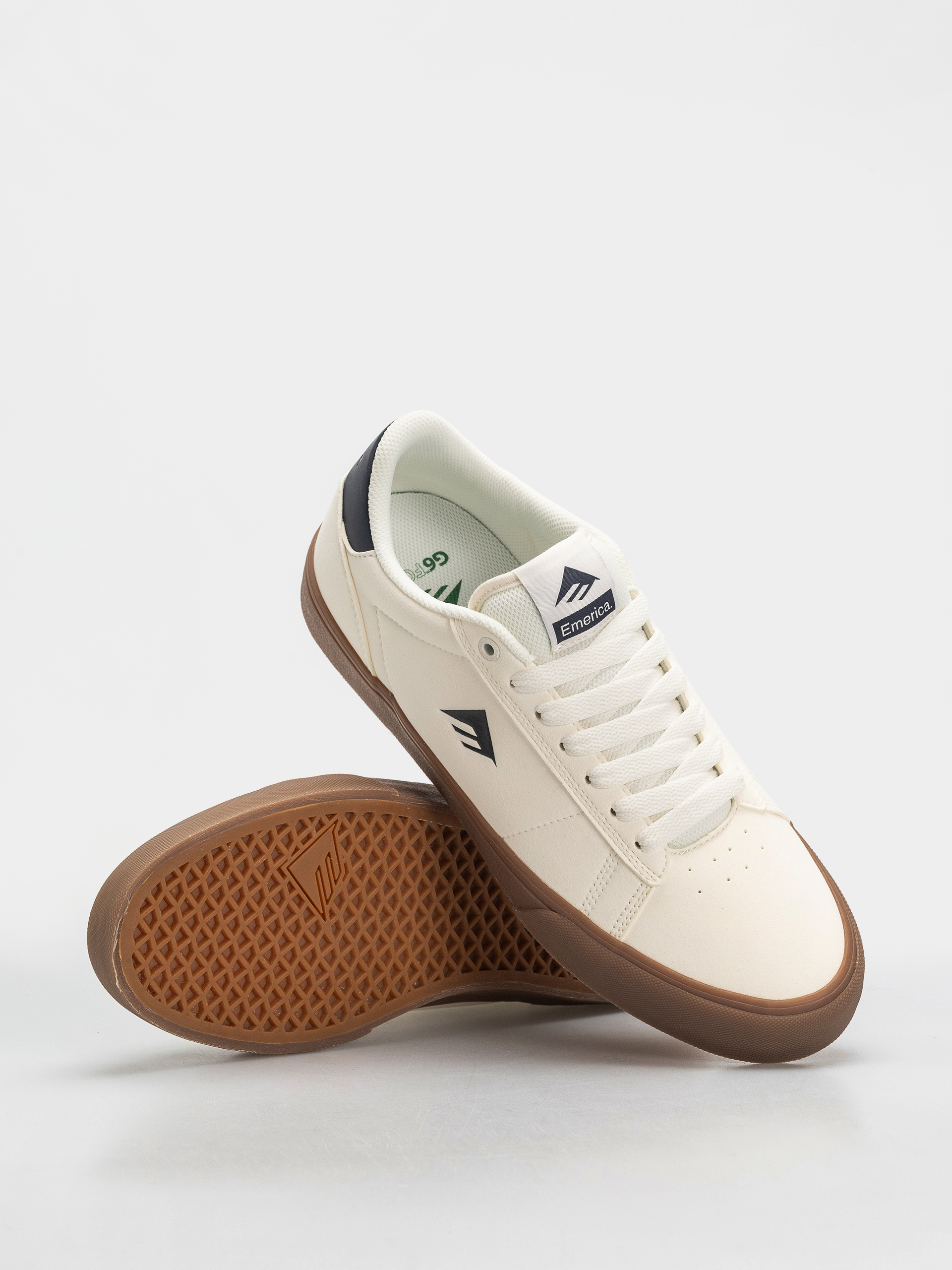 Emerica Moca Cipők (white/gum)