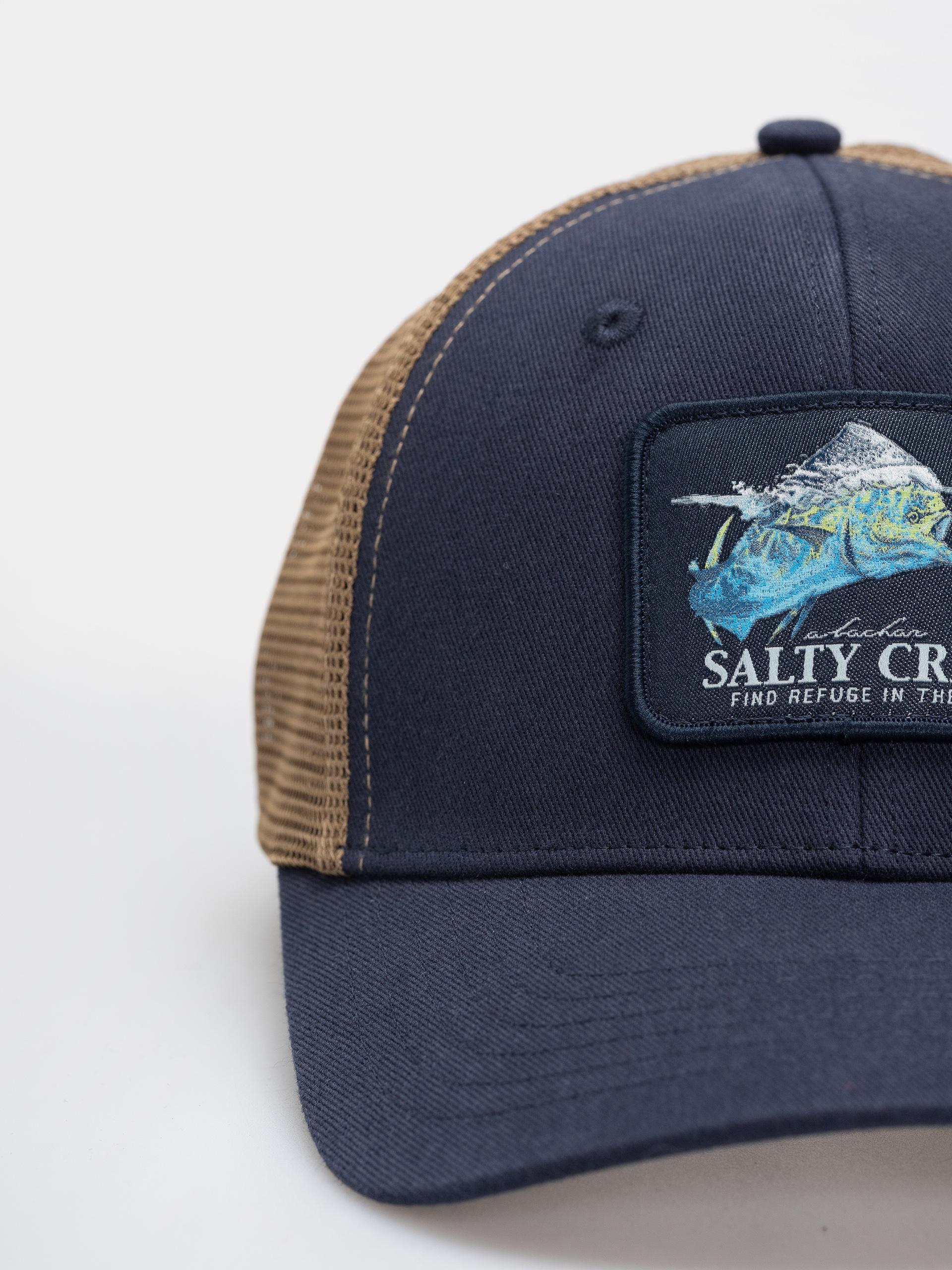 Salty Crew Mahi Surface Trucker Baseball sapka (navy/gold)