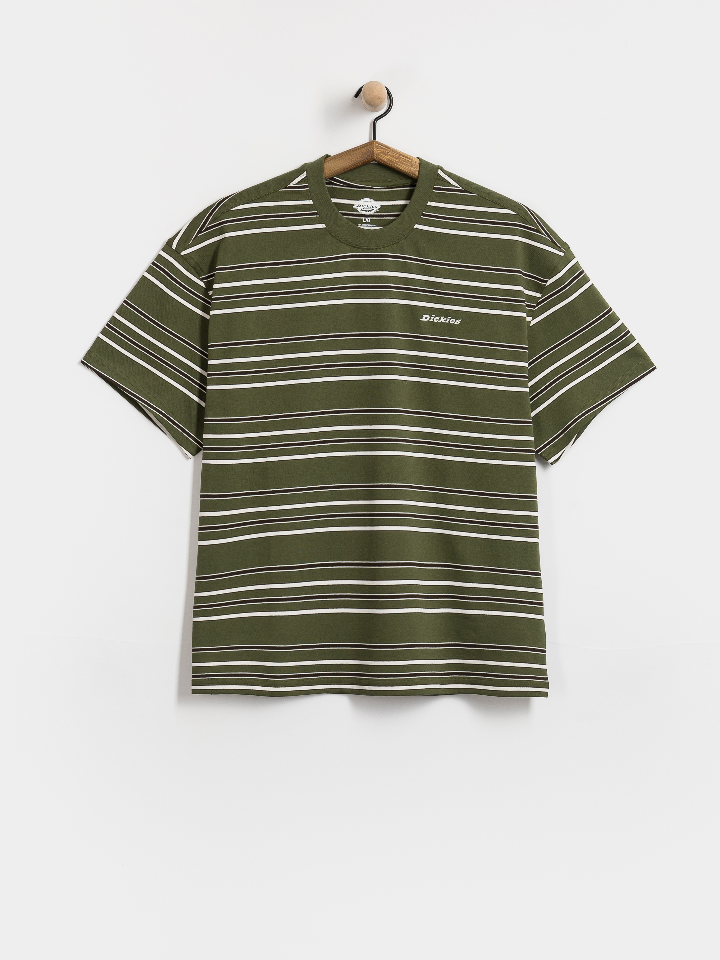 Dickies East Liberty Stripe Pu00f3lu00f3 (cypress)
