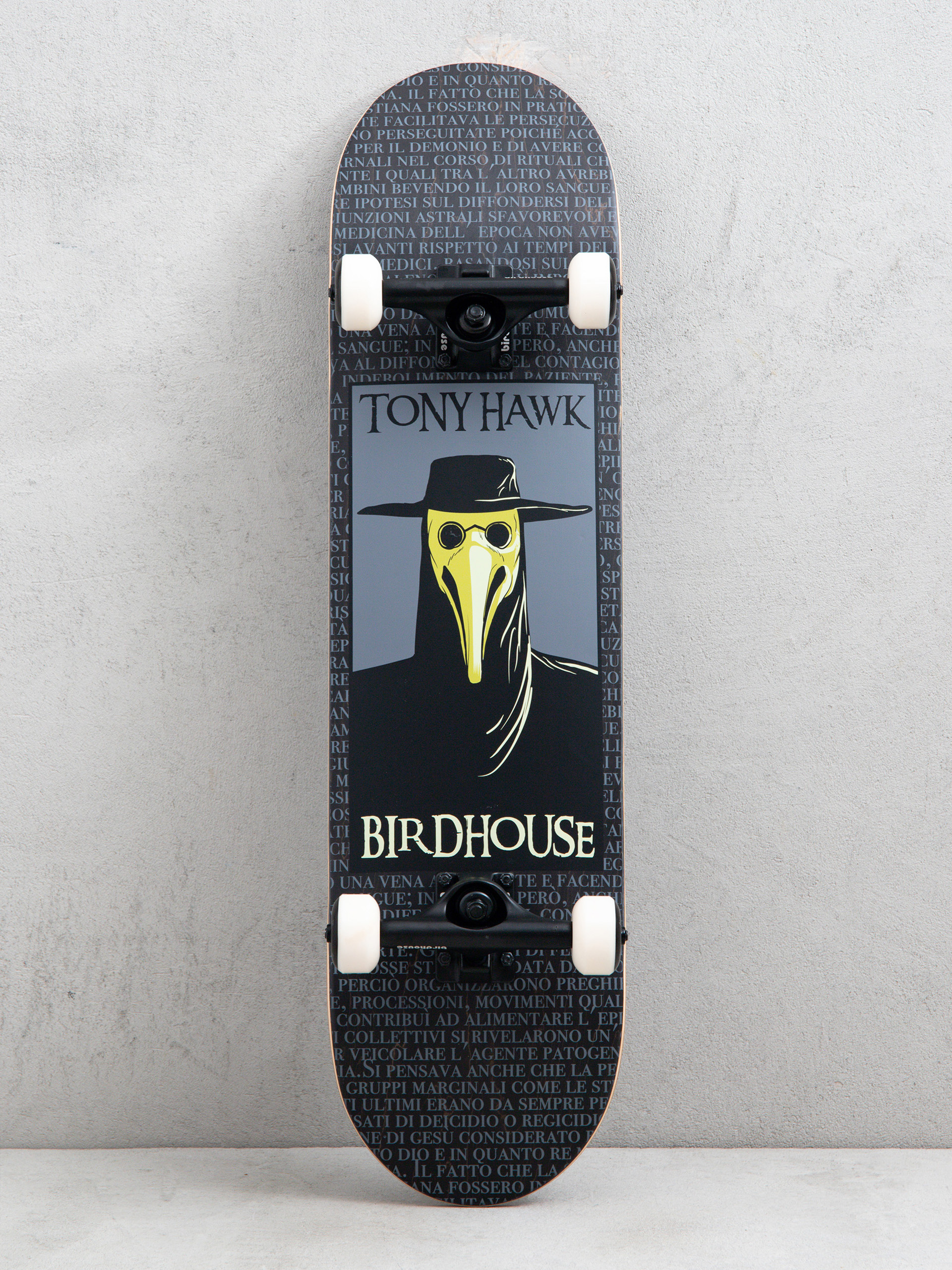 Birdhouse Hawk Plague Doctor Komplett gördeszka (black)