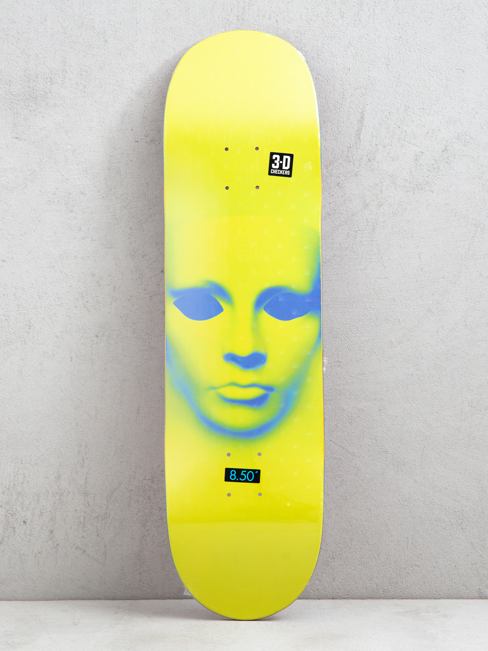 Opera Face Gördeszka lap (yellow hologrpahic)