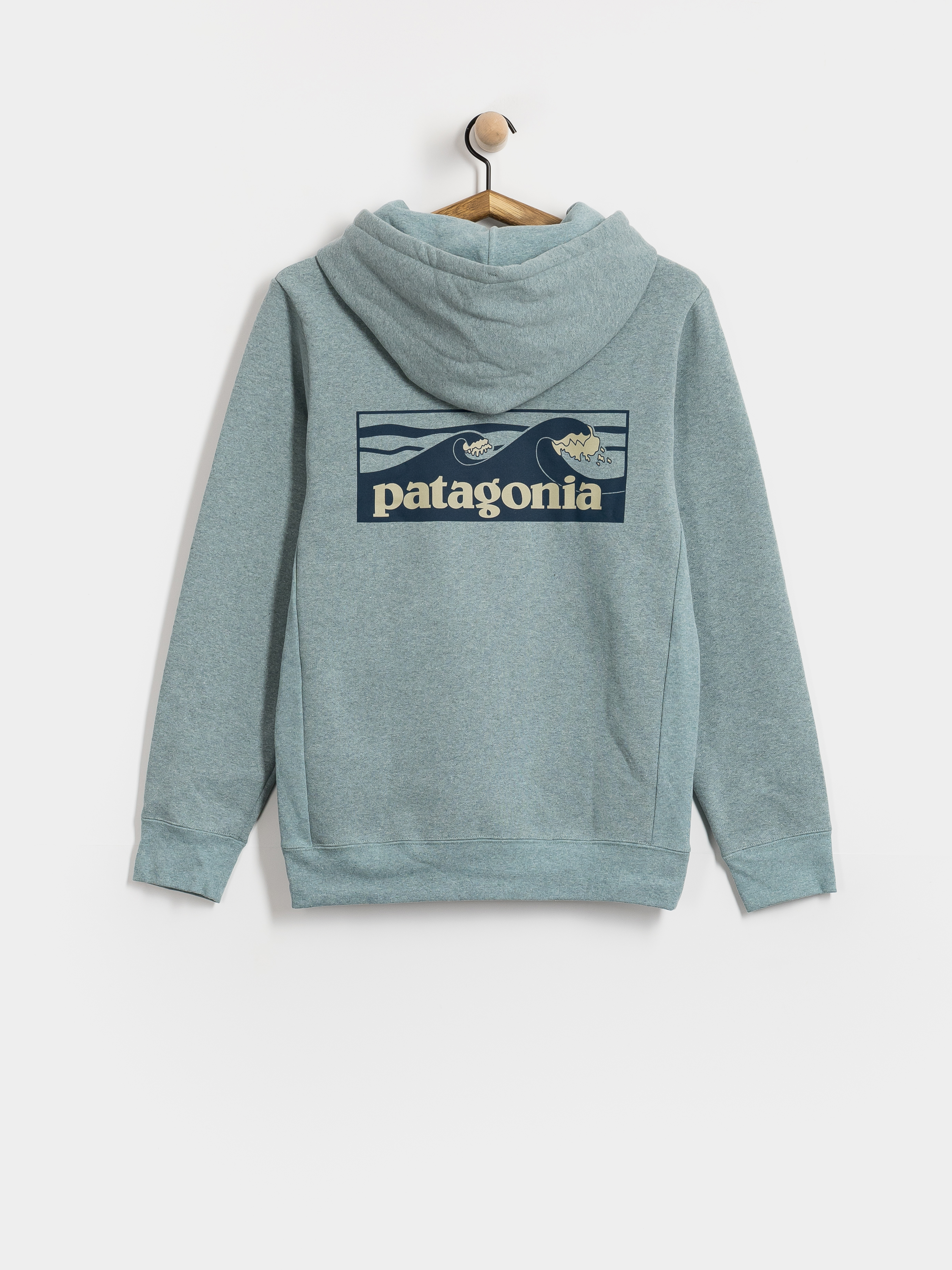 Kapucnis pulóver Patagonia Boardshort Logo Uprisal HD (blue sage)