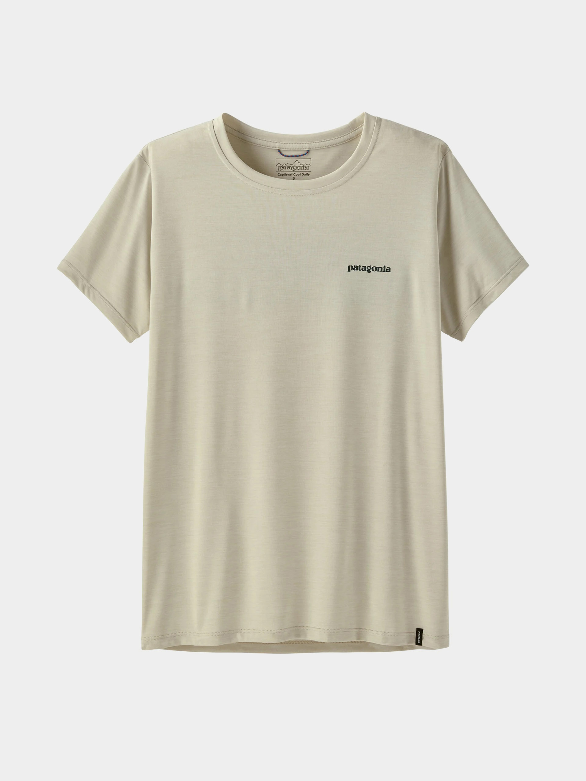 Póló Patagonia Capilene Cool Boardshort Logo Wmn (dyno white)