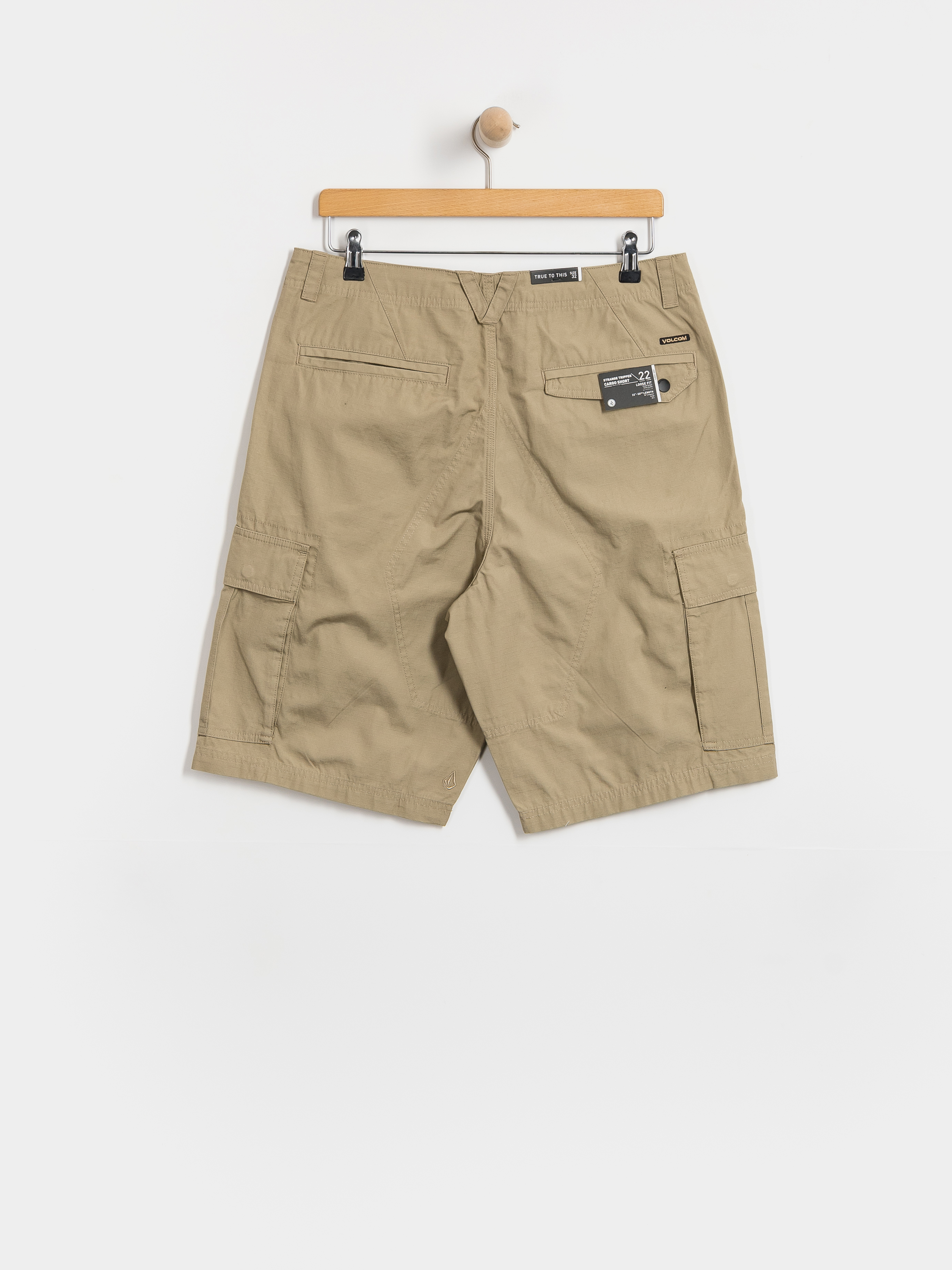 Volcom Strange Tripper Cargo 22 Rövidnadrág (khaki)