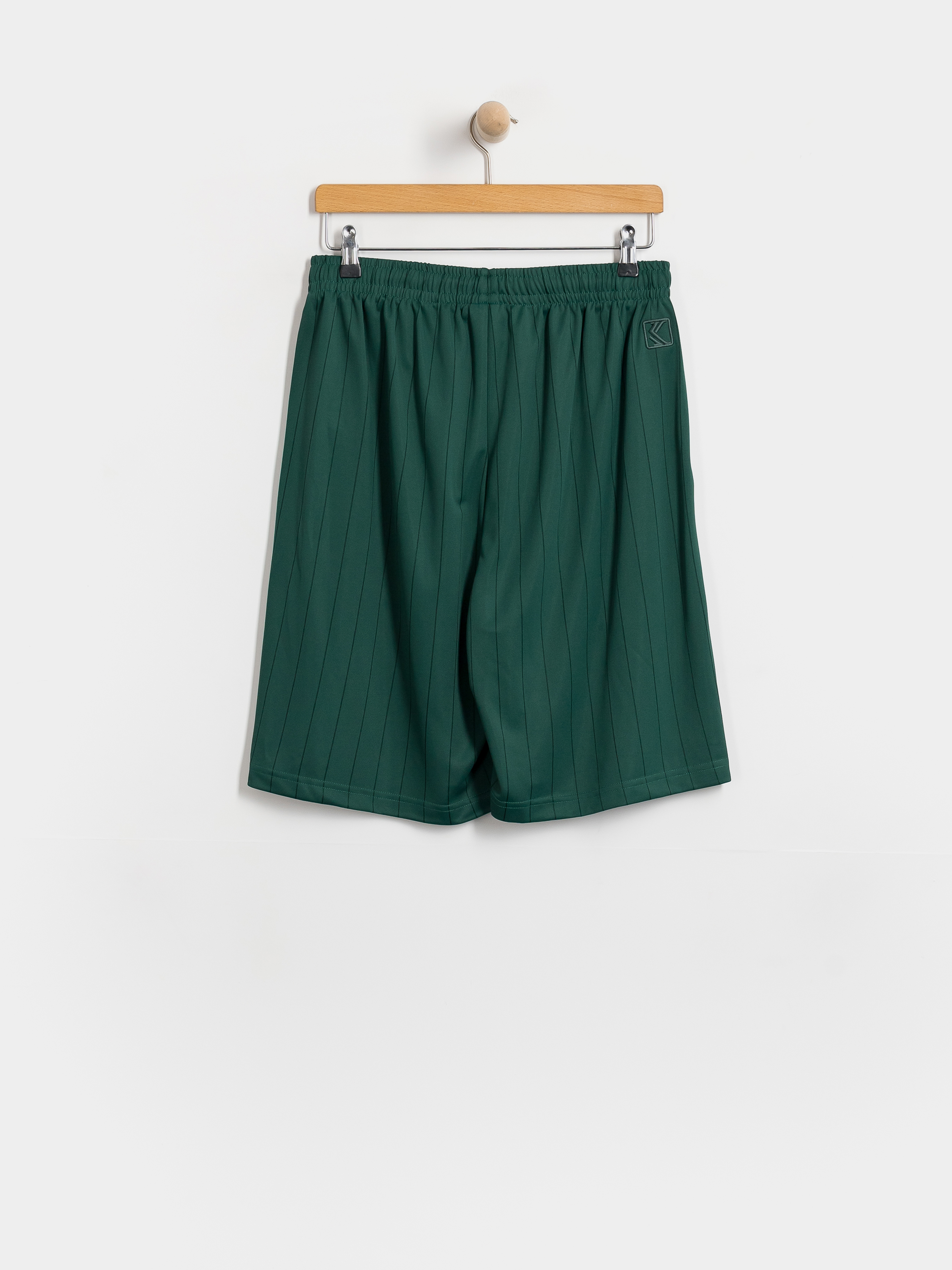Rövidnadrág Karl Kani Insignia Shadow Pinstripe Soccer (green)