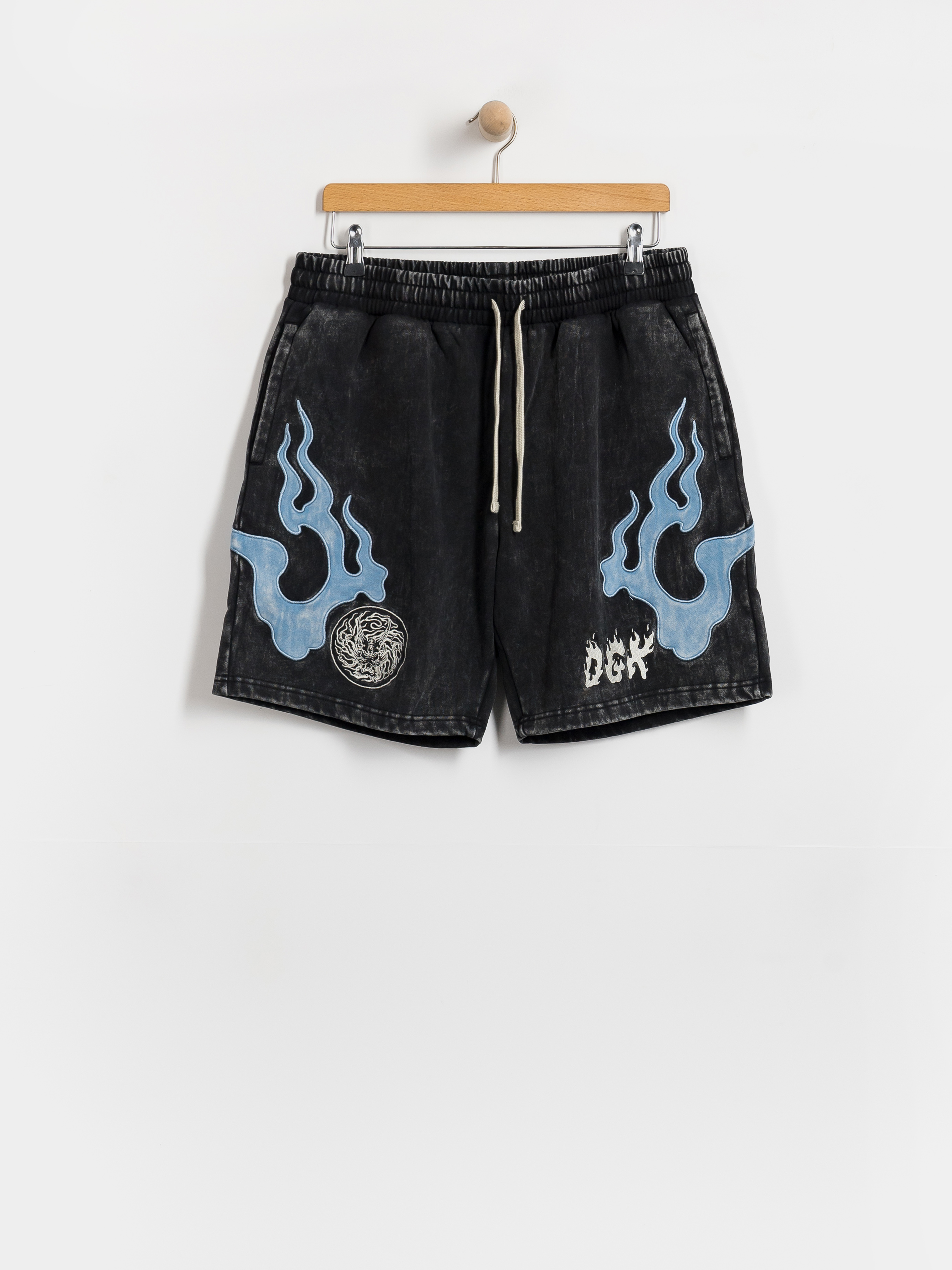 Rövidnadrág DGK Storm (washed black)