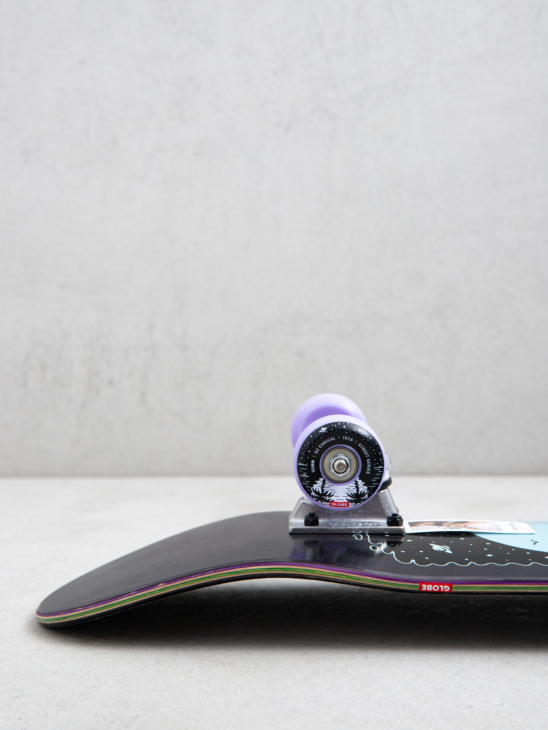 Komplett gördeszka Globe G2 Reflection (black/purple)
