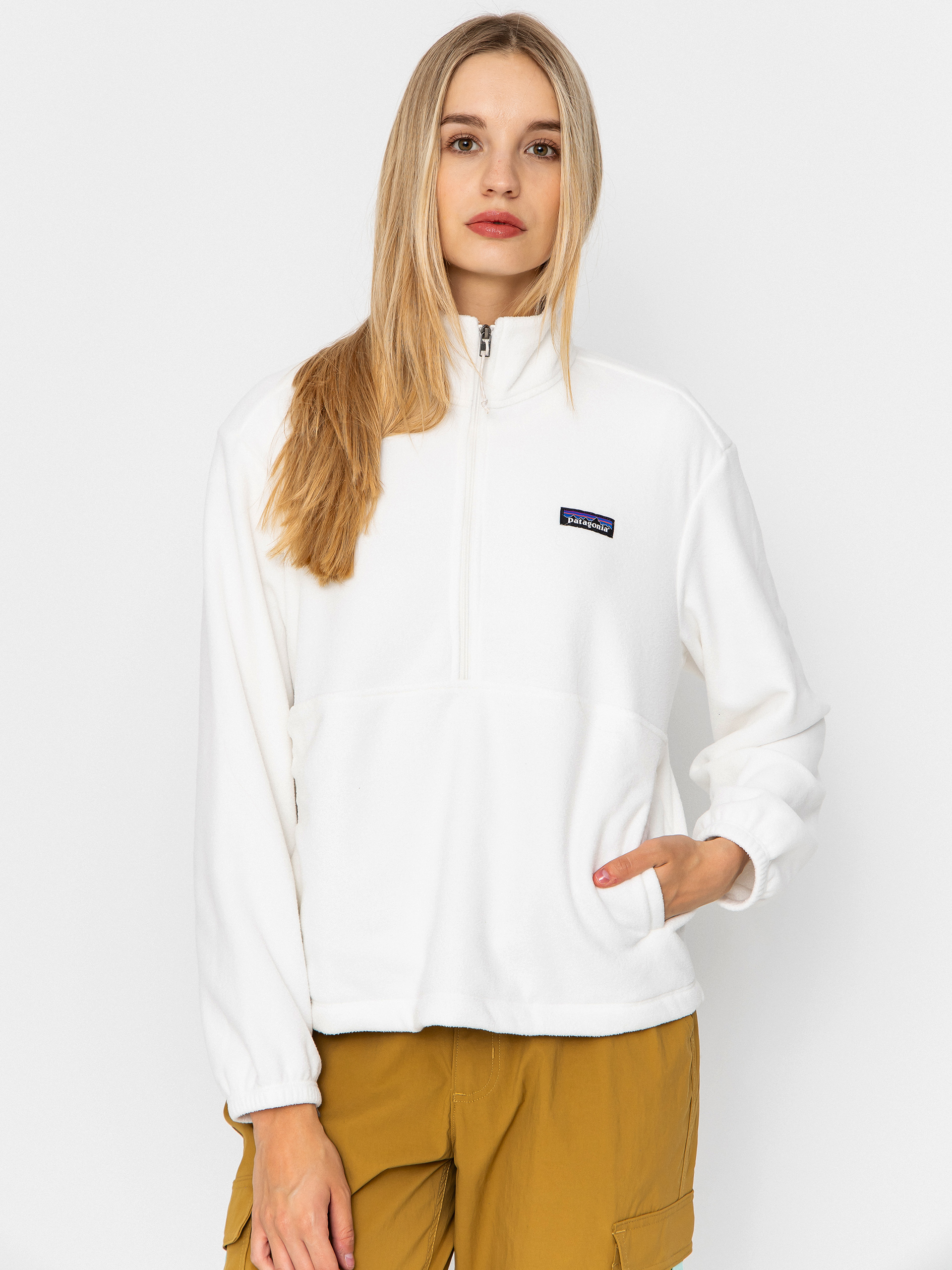 Patagonia Micro D 1/2 Zip Polár pulóver Wmn