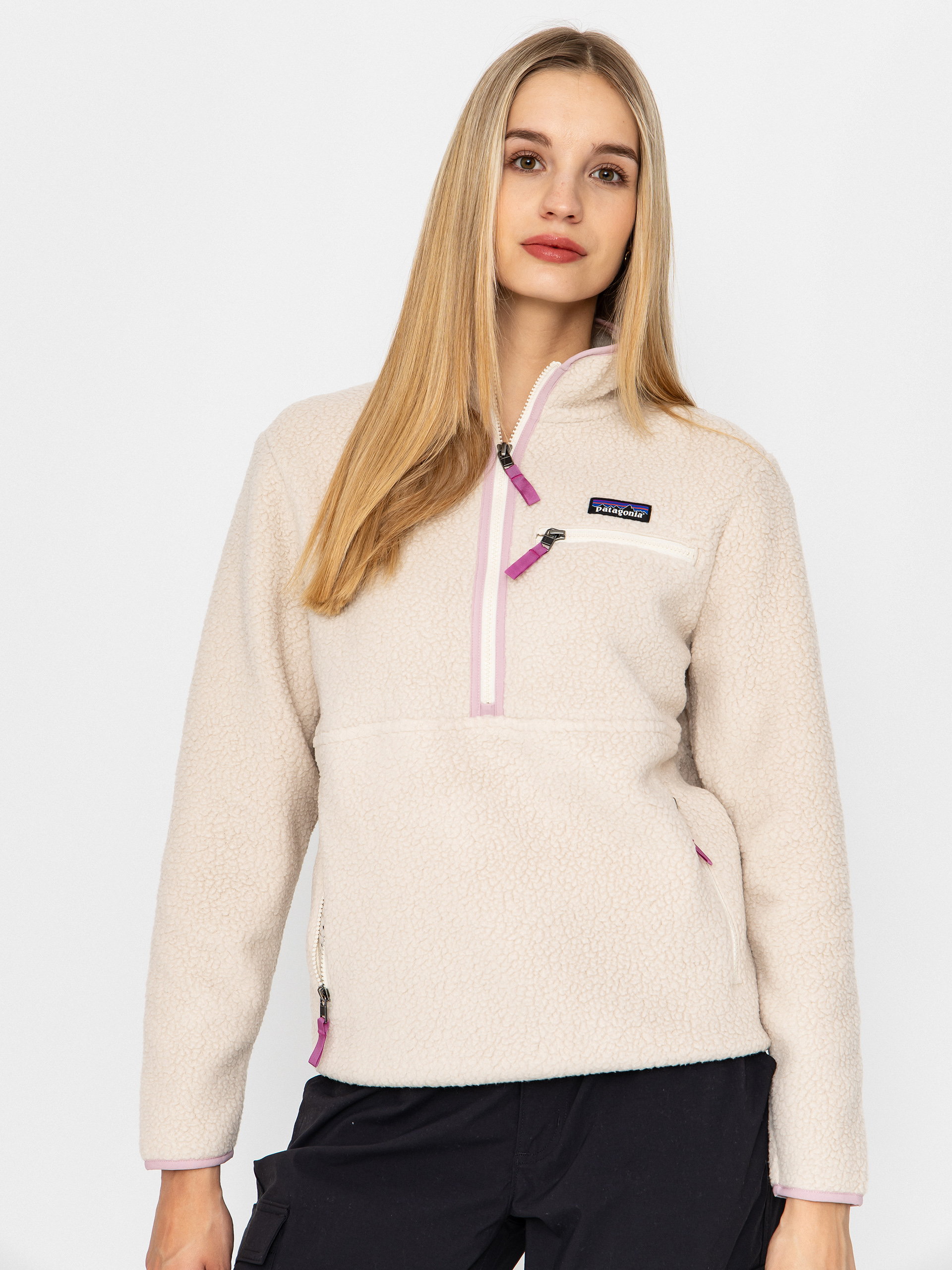 Patagonia Retro Pile Marsupial Wmn Polár pulóver (dark natural)