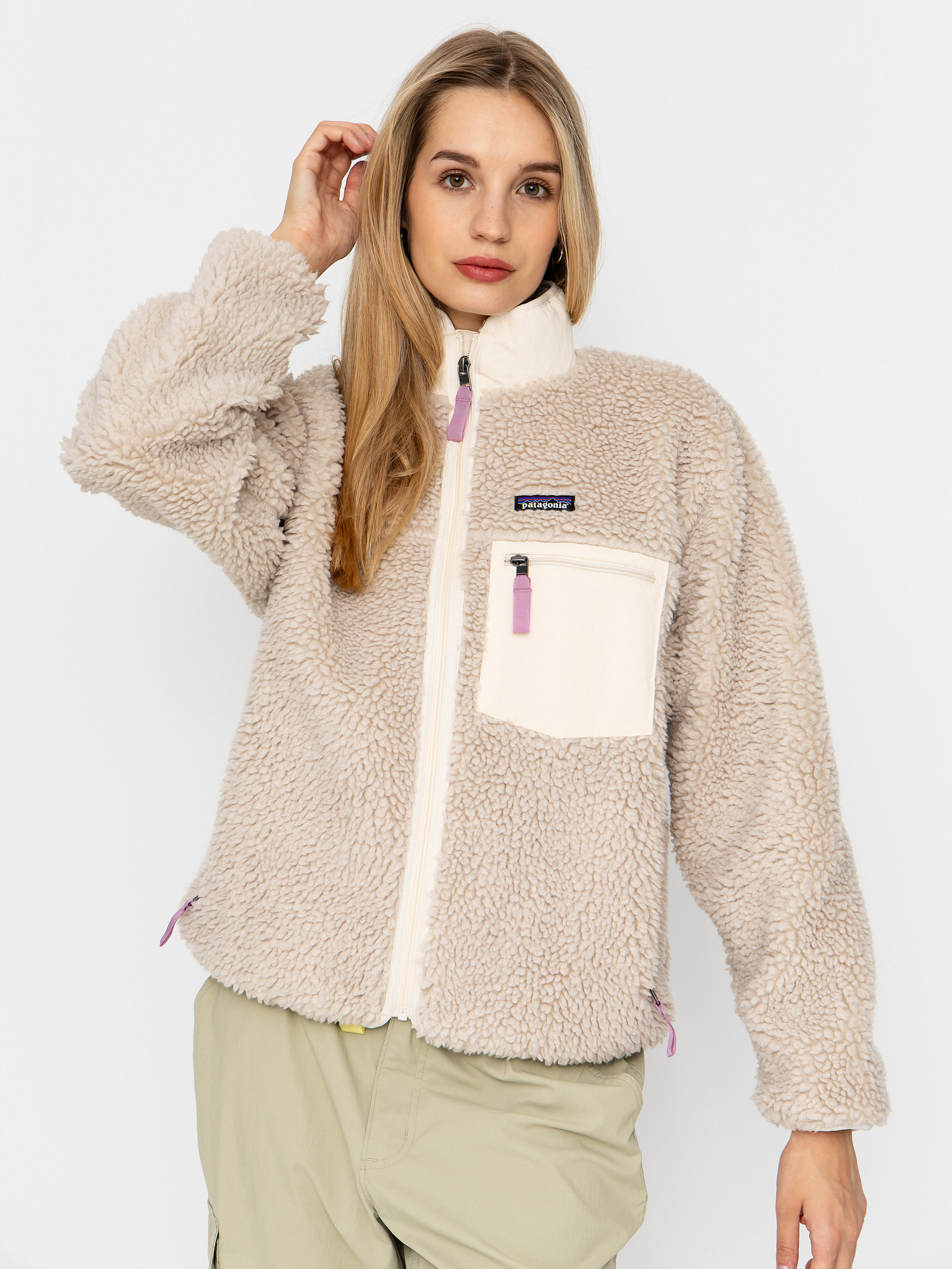 Patagonia Classic Retro X Wmn Dzseki (natural w/light violet)