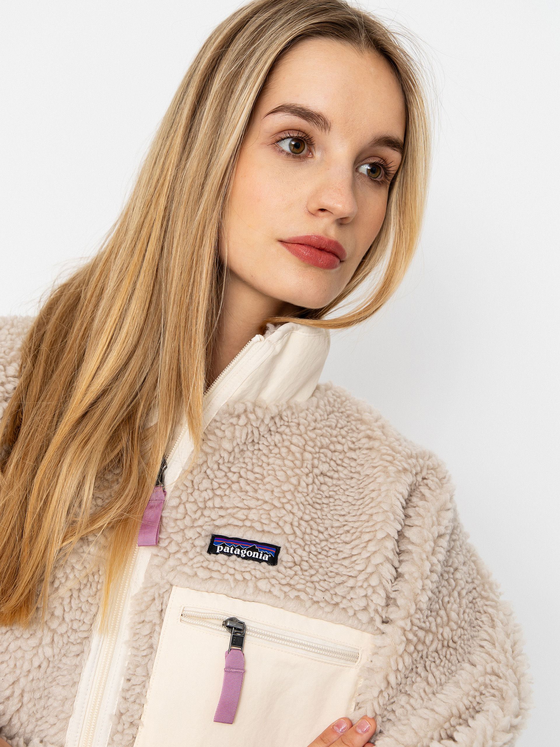 Patagonia Classic Retro X Wmn Dzseki (natural w/light violet)