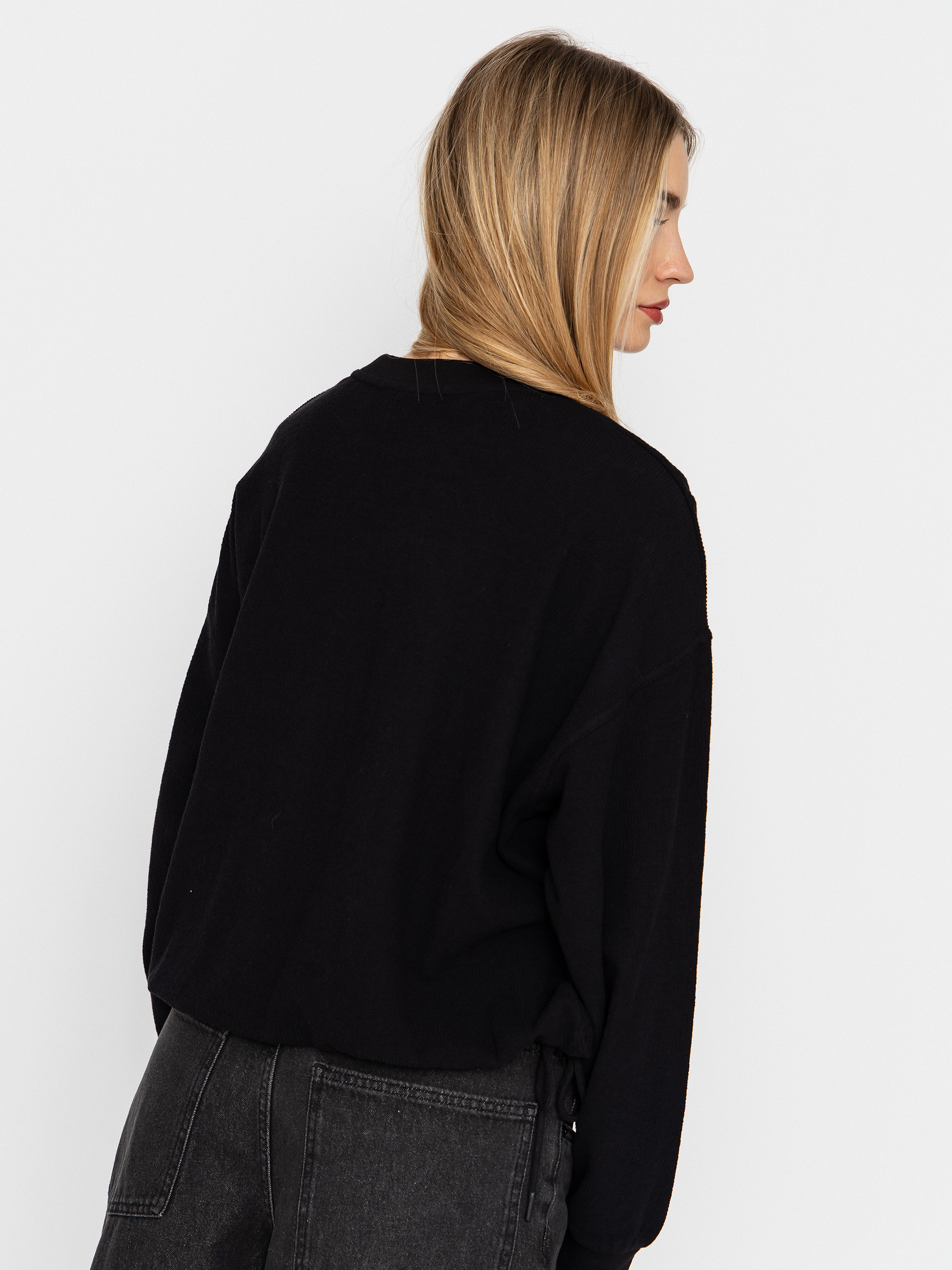Volcom Sweeterry Crew Wmn Pulóver (black)
