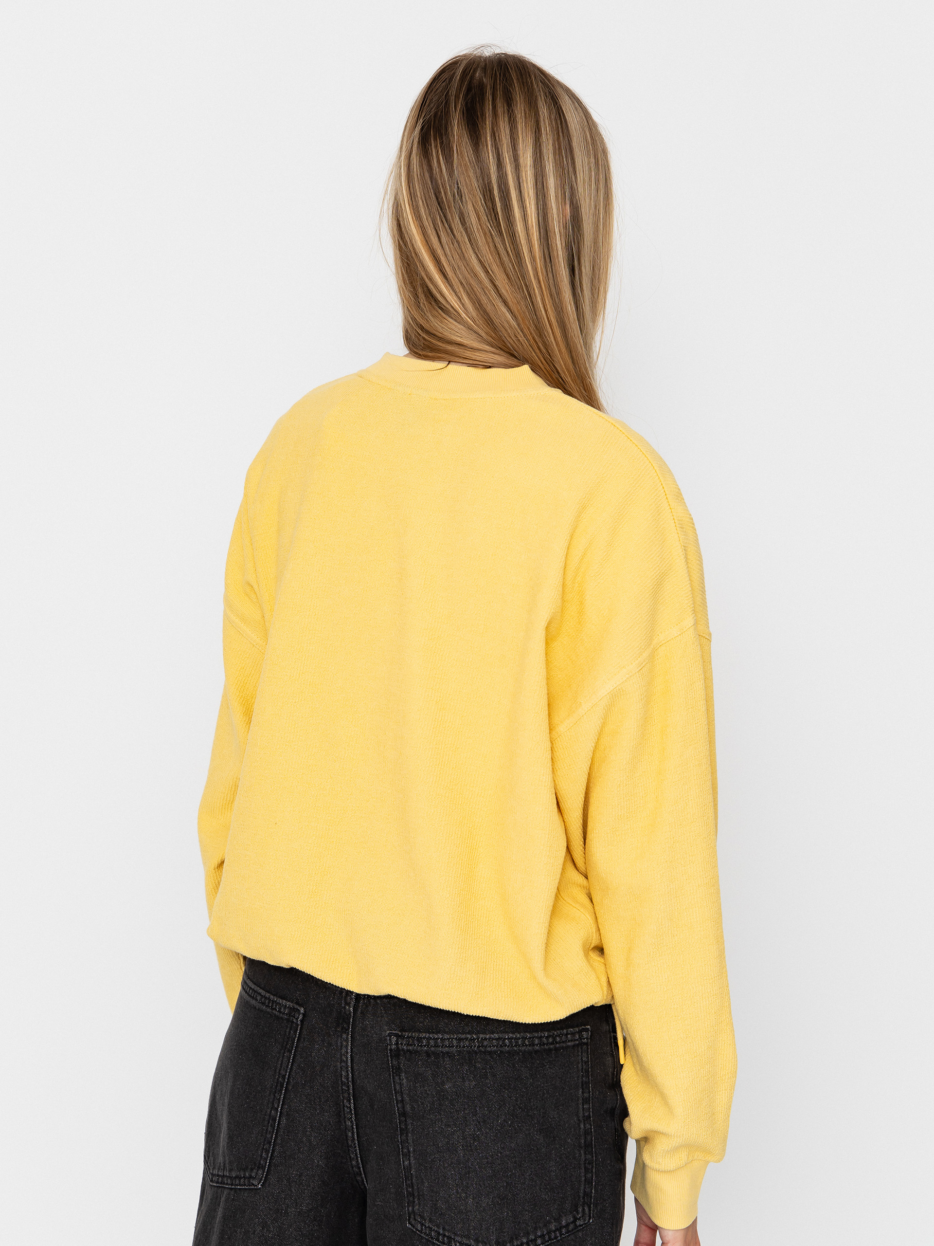 Volcom Sweeterry Crew Wmn Pulóver (sunburst)