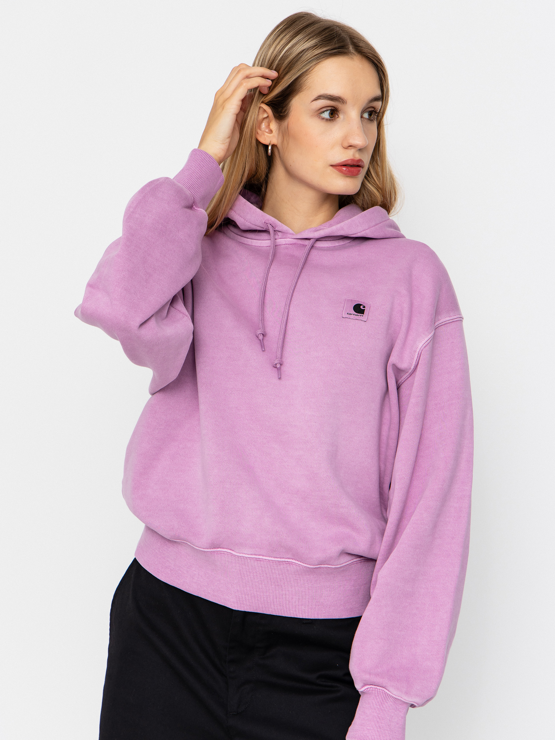 Carhartt WIP Nelson HD Wmn Kapucnis pulóver (gentle purple)