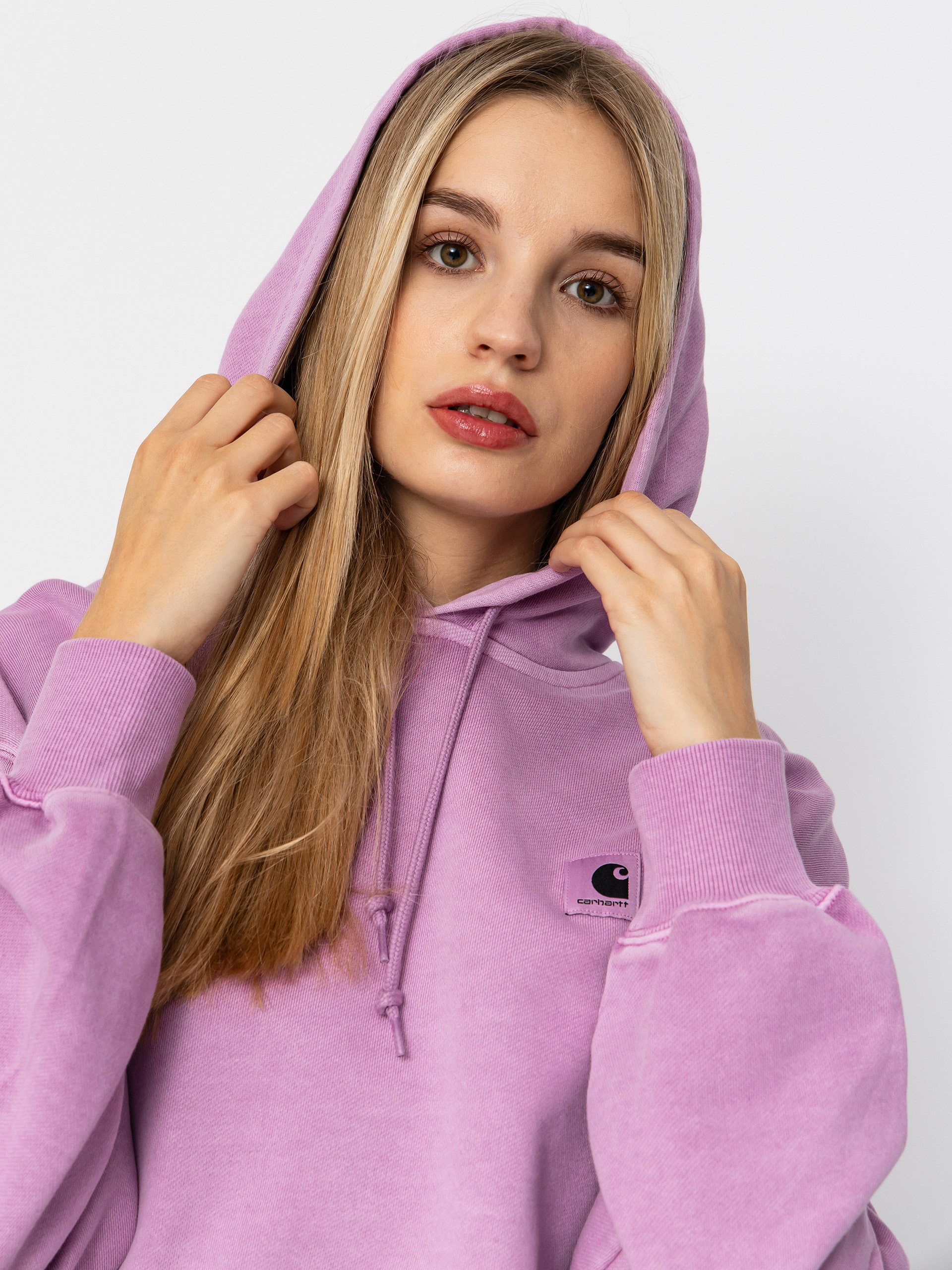 Carhartt WIP Nelson HD Wmn Kapucnis pulóver (gentle purple)