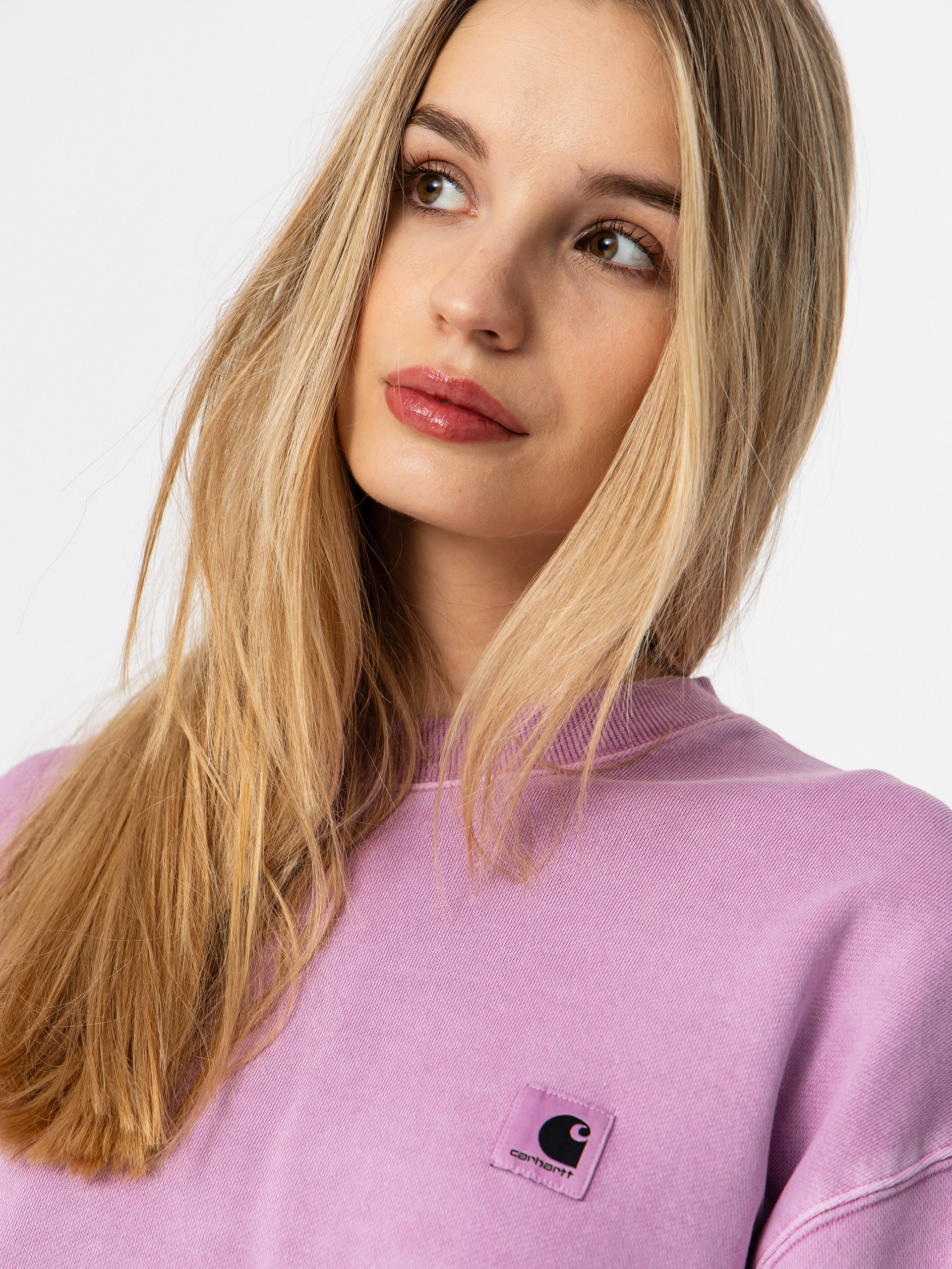 Carhartt WIP Nelson Wmn Pulóver (gentle purple)