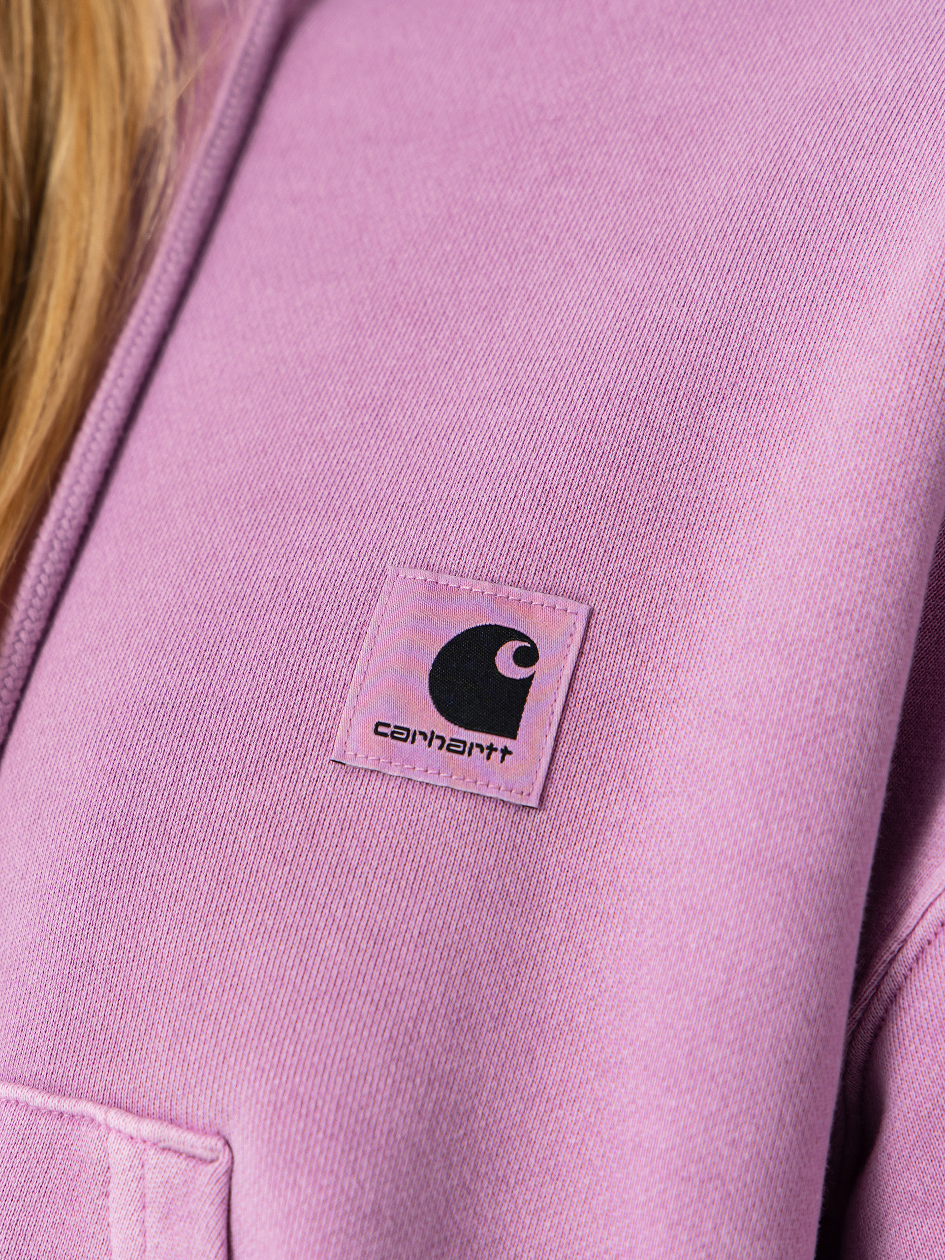 Carhartt WIP Nelson ZHD Wmn Kapucnis pulóver (gentle purple)