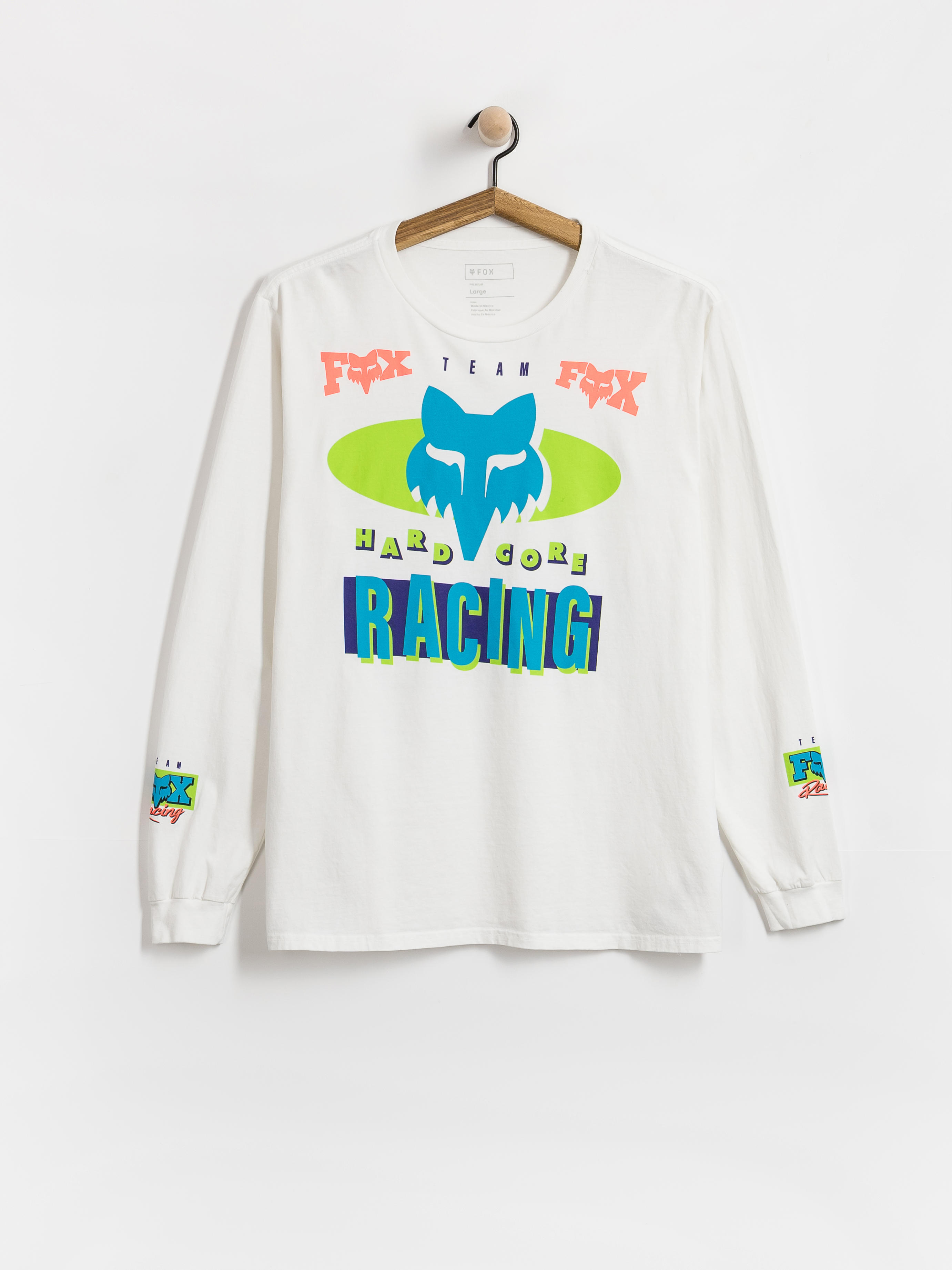 Hosszu00fa ujju00fa felsu0151 Fox Hardcore 195 (white)