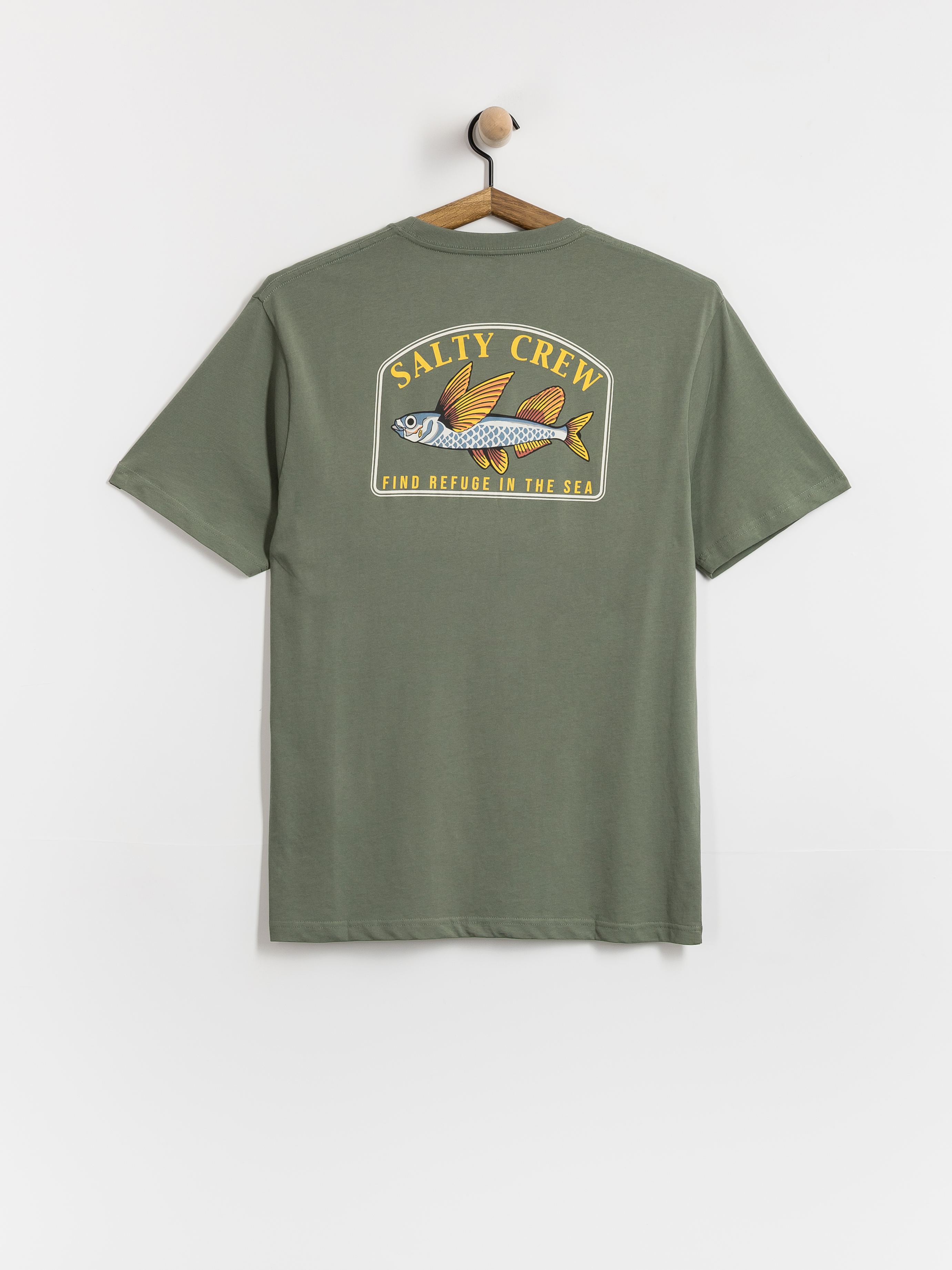 Póló Salty Crew Fly Home (laurel wreath)