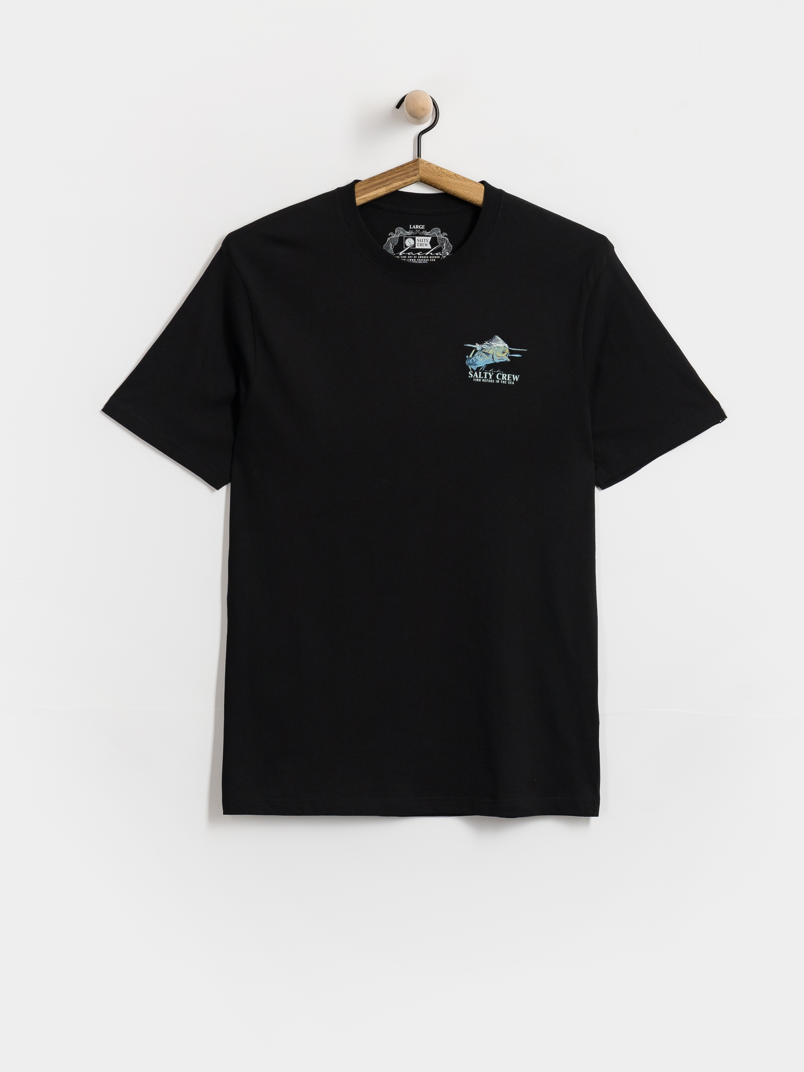 Póló Salty Crew Mahi Surface (black)