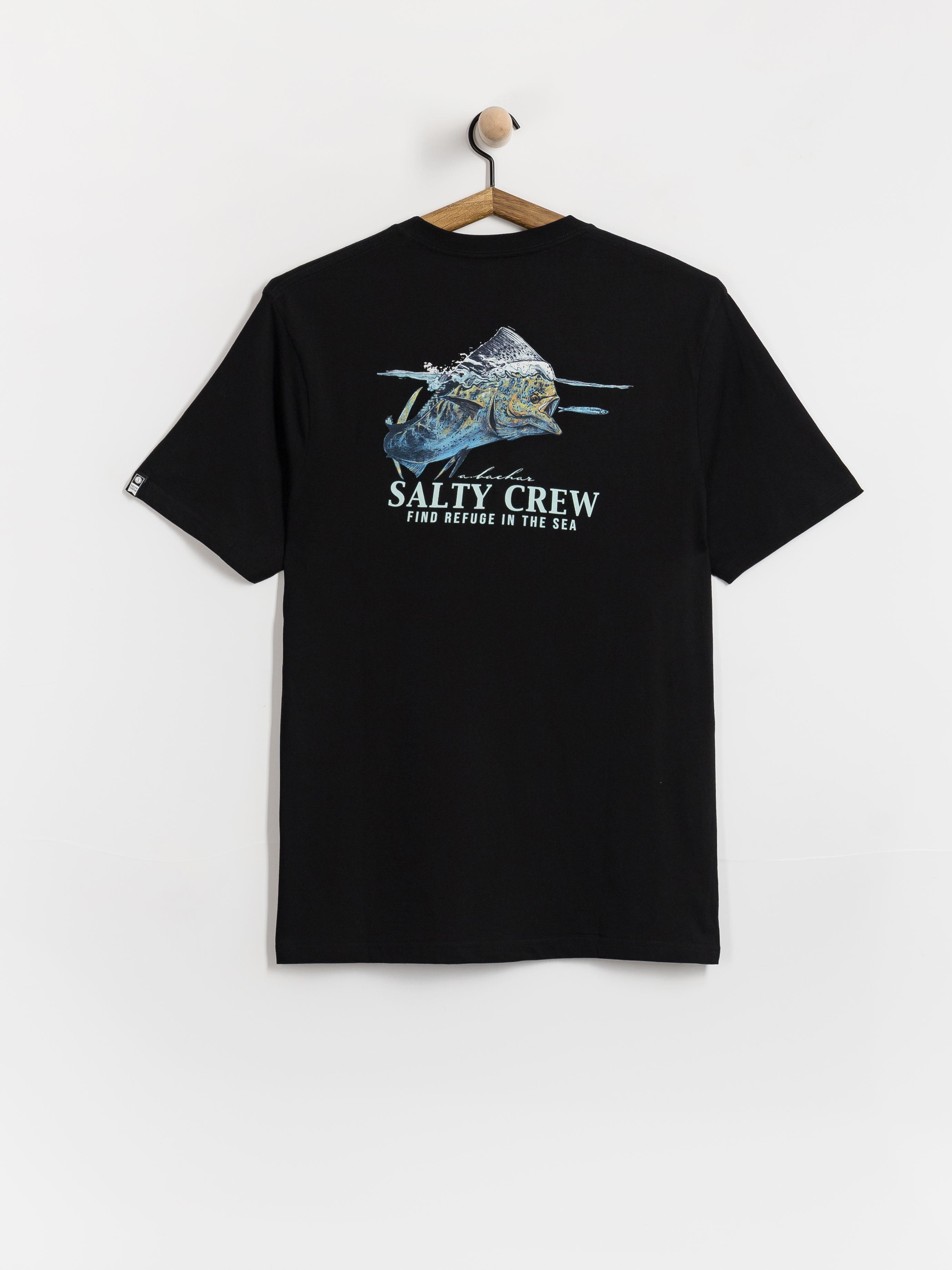 Póló Salty Crew Mahi Surface (black)