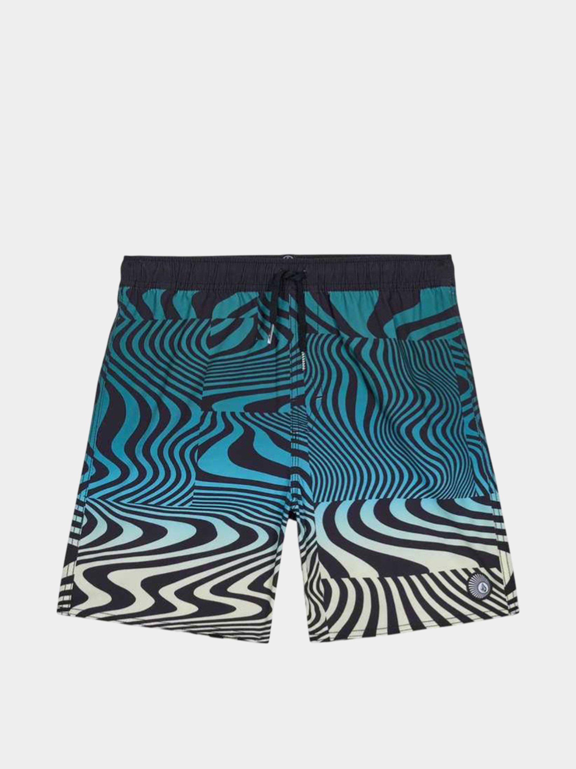 Rövidnadrág Volcom Lido Print Trunk JR (rifle green)