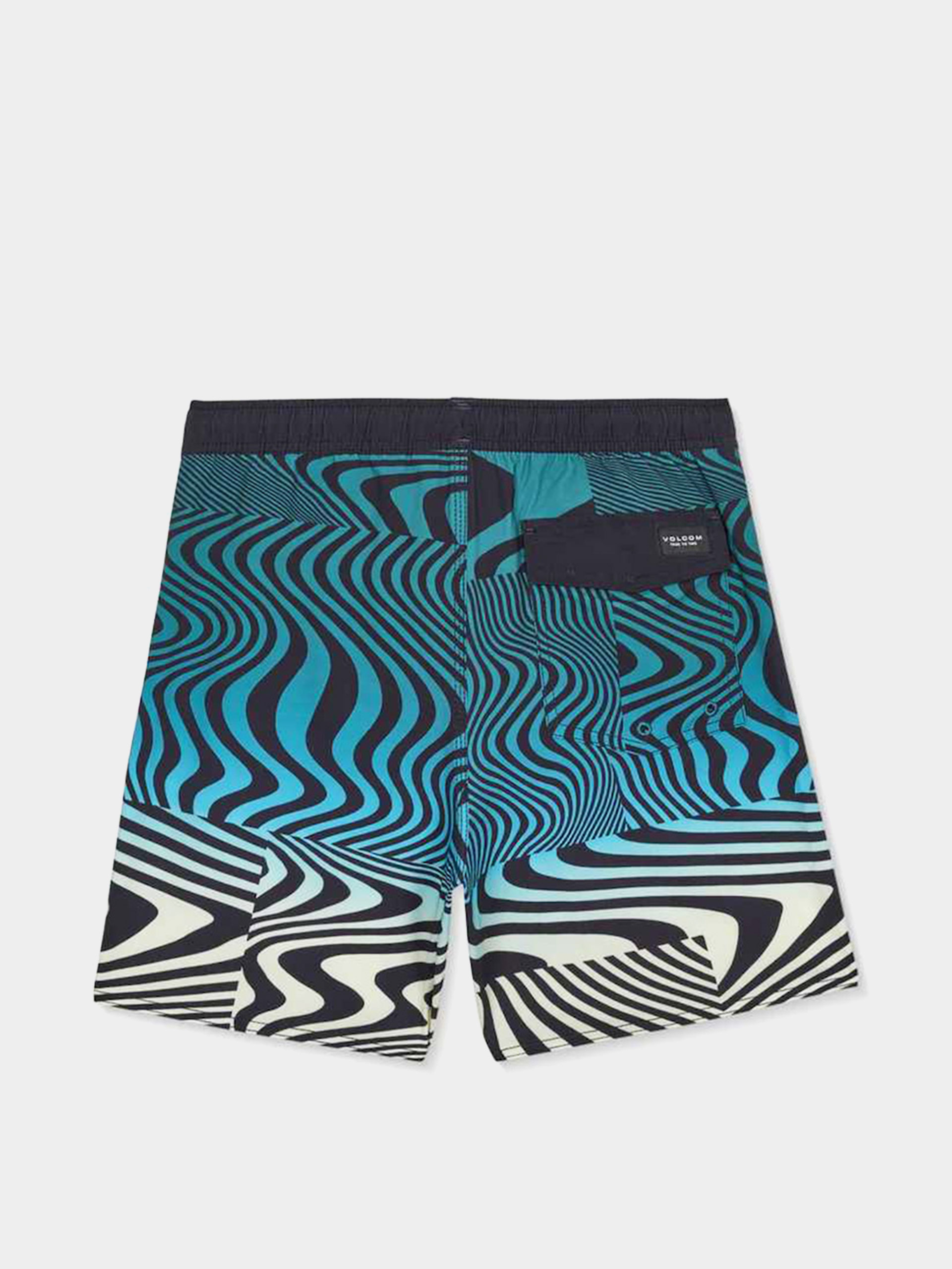 Rövidnadrág Volcom Lido Print Trunk JR (rifle green)