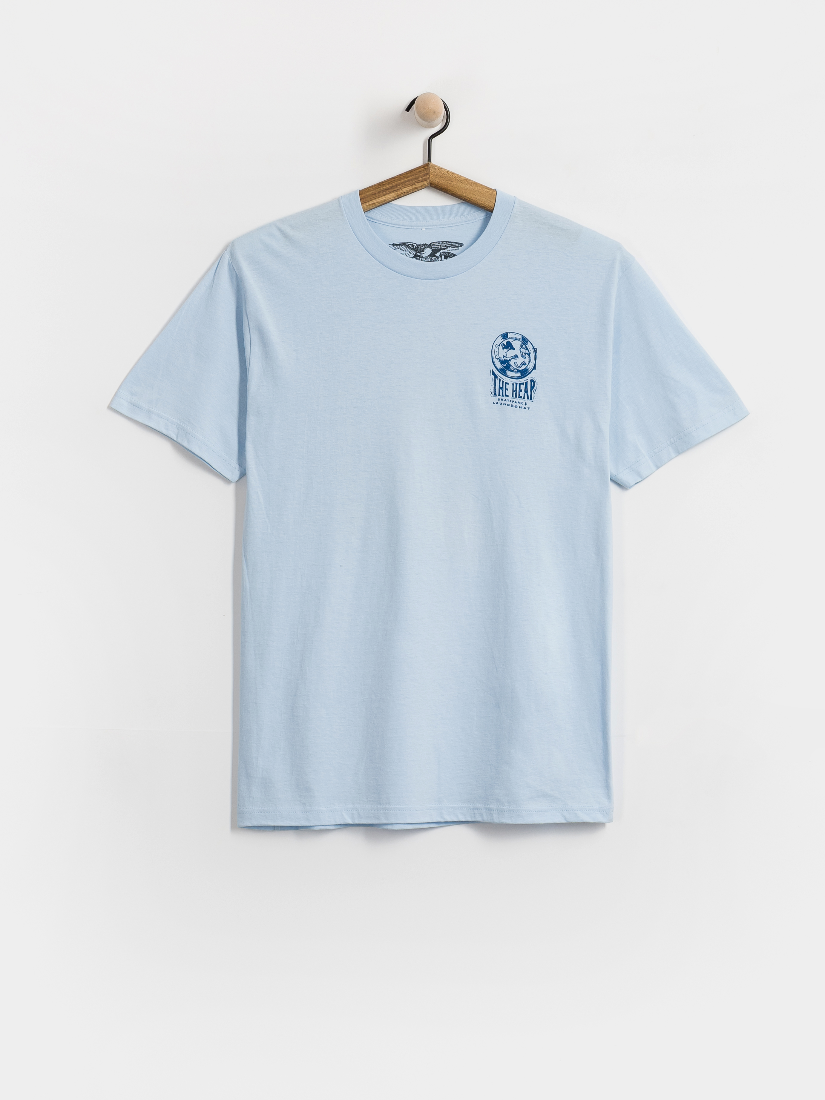 Póló Antihero The Heap (powder blue w/dk blue prints)
