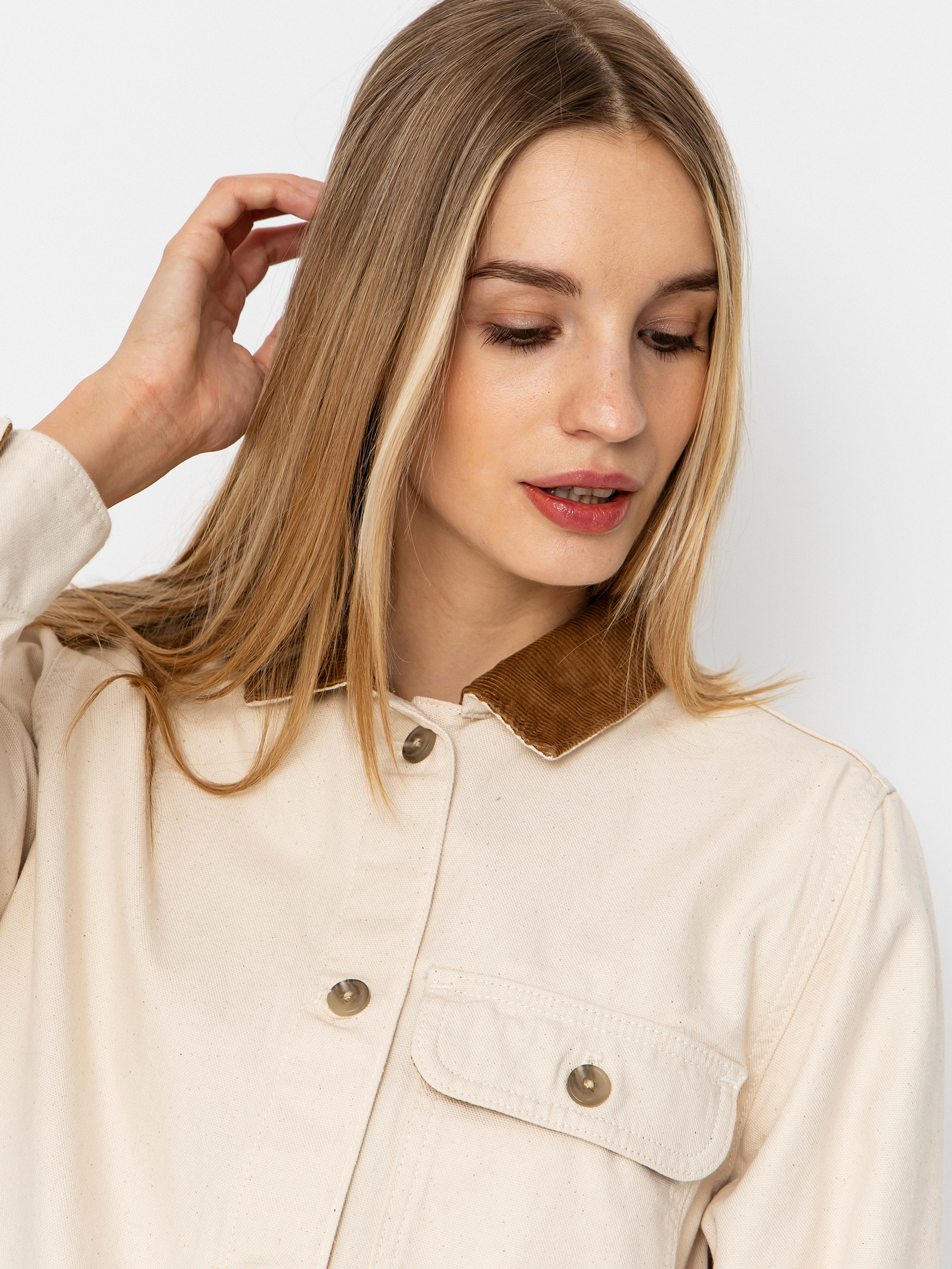 Patagonia Point Reyes Coat Wmn Dzseki (undyed natural)