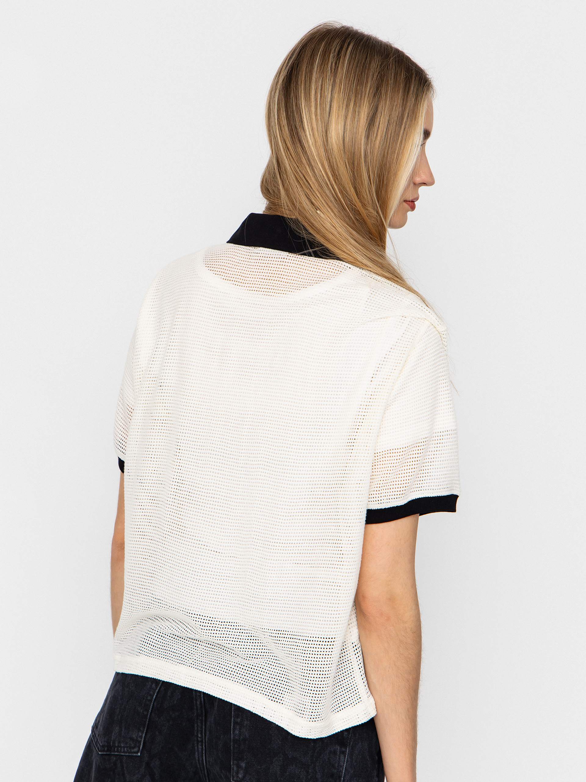 Brixton Varsity Wmn Póló (off white/black)