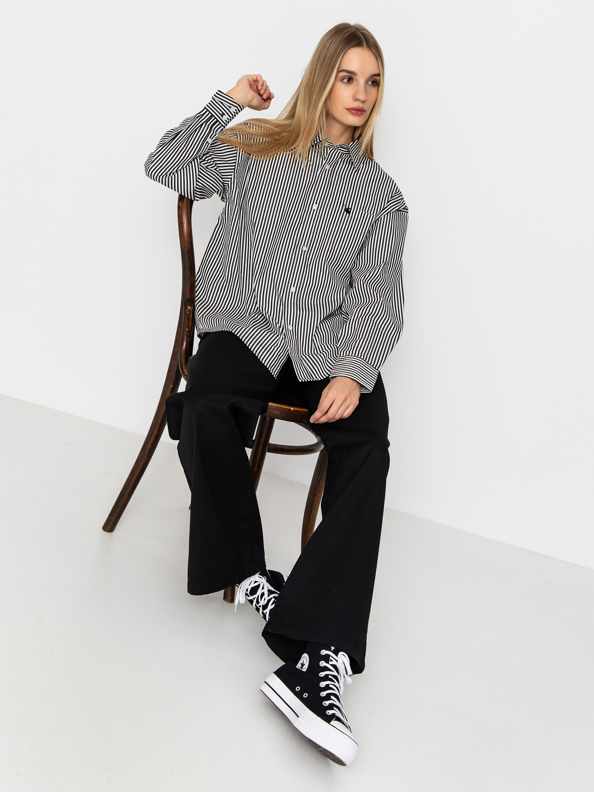 Ing Carhartt WIP Daldry Wmn (daldry stripe/black/wax)