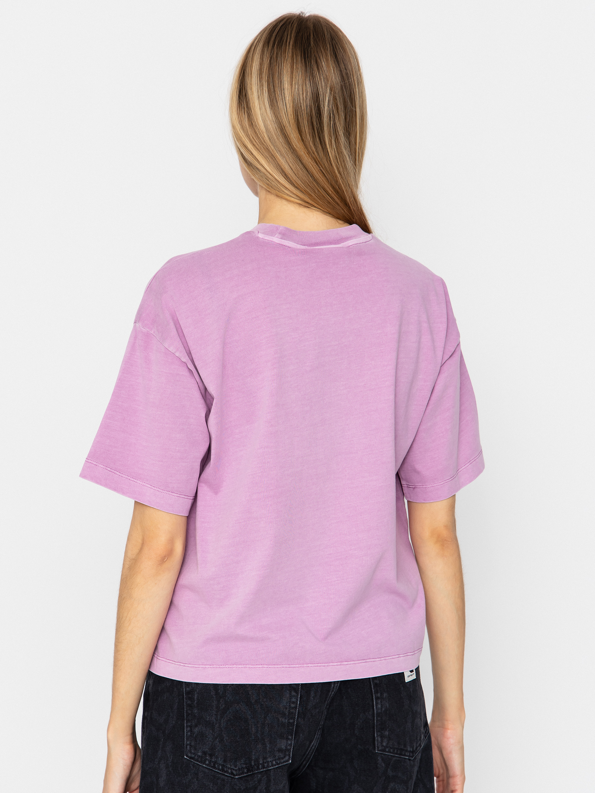 Póló Carhartt WIP Nelson Wmn (gentle purple)