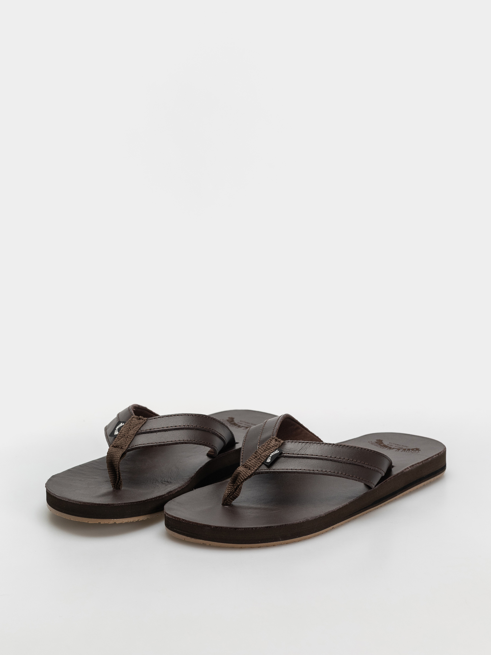 Billabong Mojave Leather Flip-flop papucsok (dark brown)