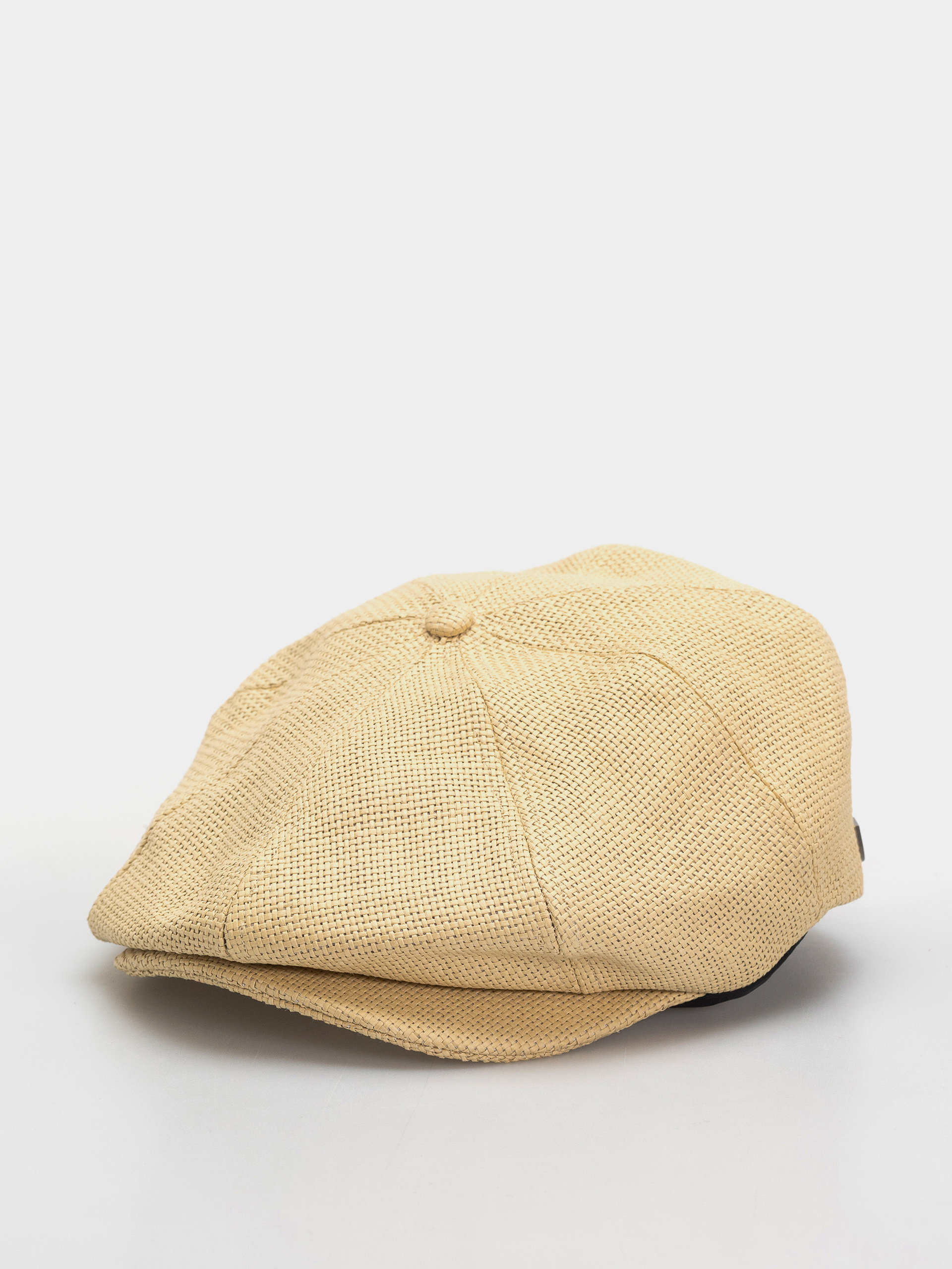 Flat cap Brixton Brood Lw Snap Cap (dark tan straw)