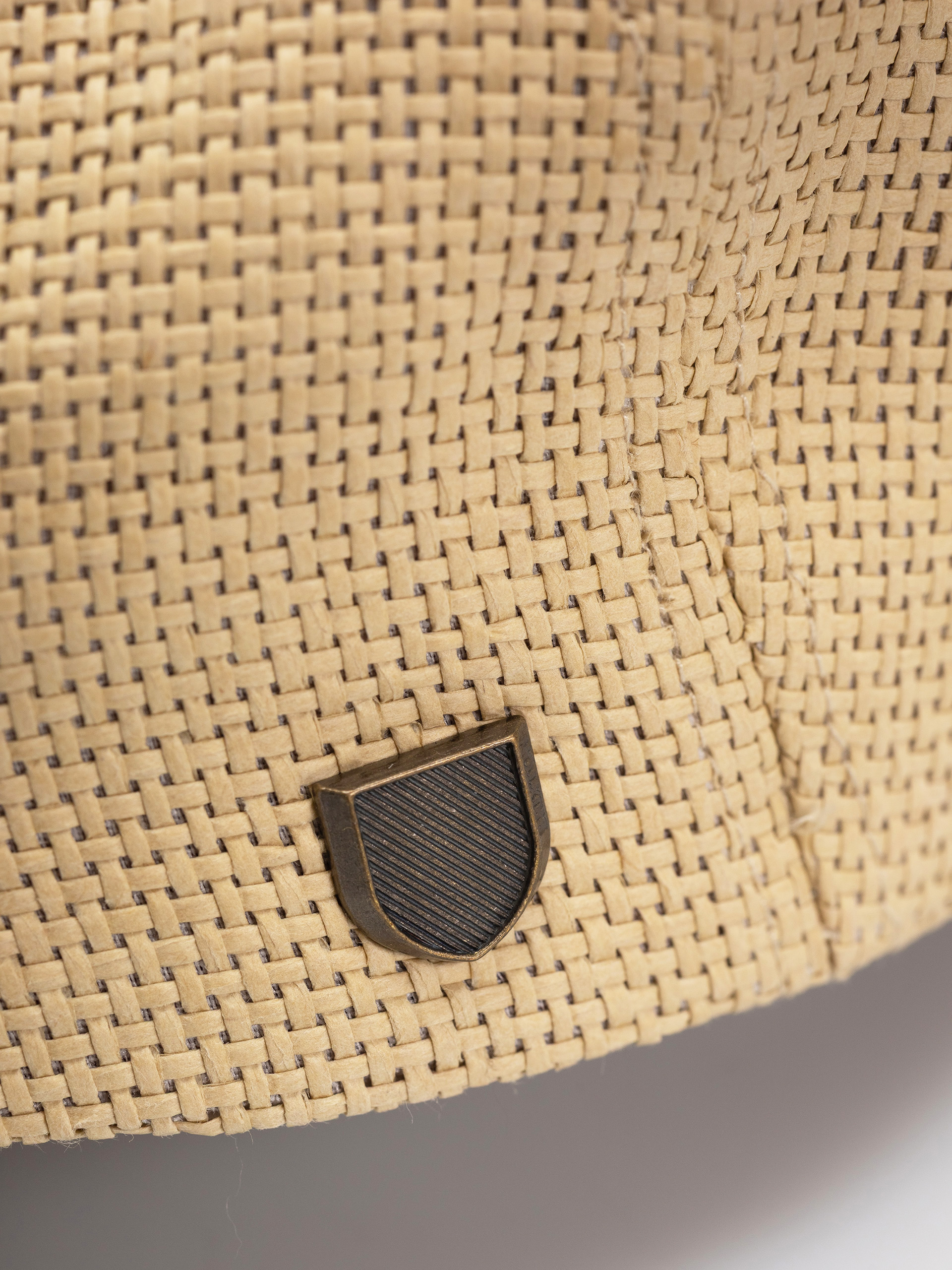 Flat cap Brixton Brood Lw Snap Cap (dark tan straw)