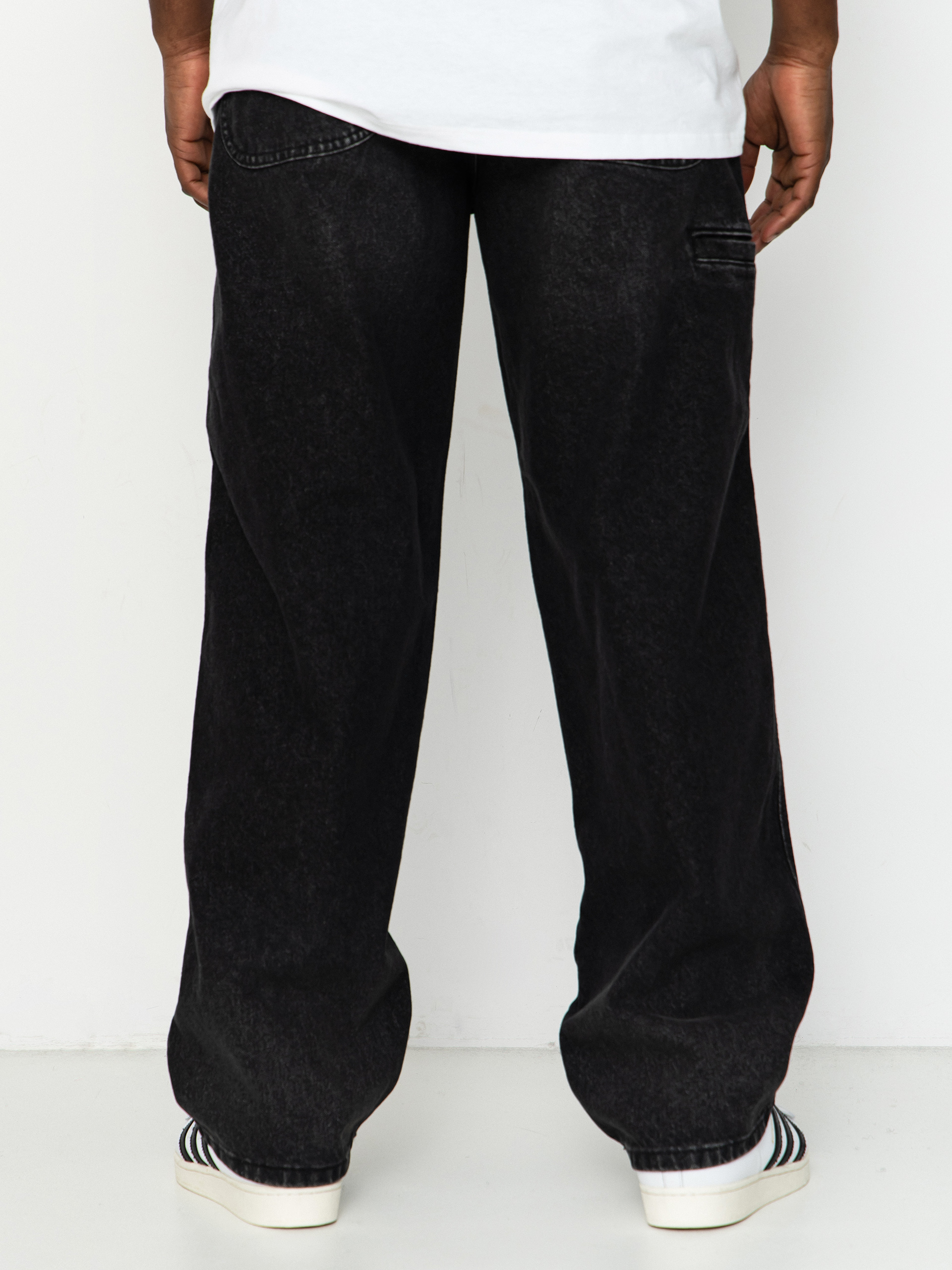 Dickies 958 Baggy Tapered Work Kisnadrág (black wash faded)