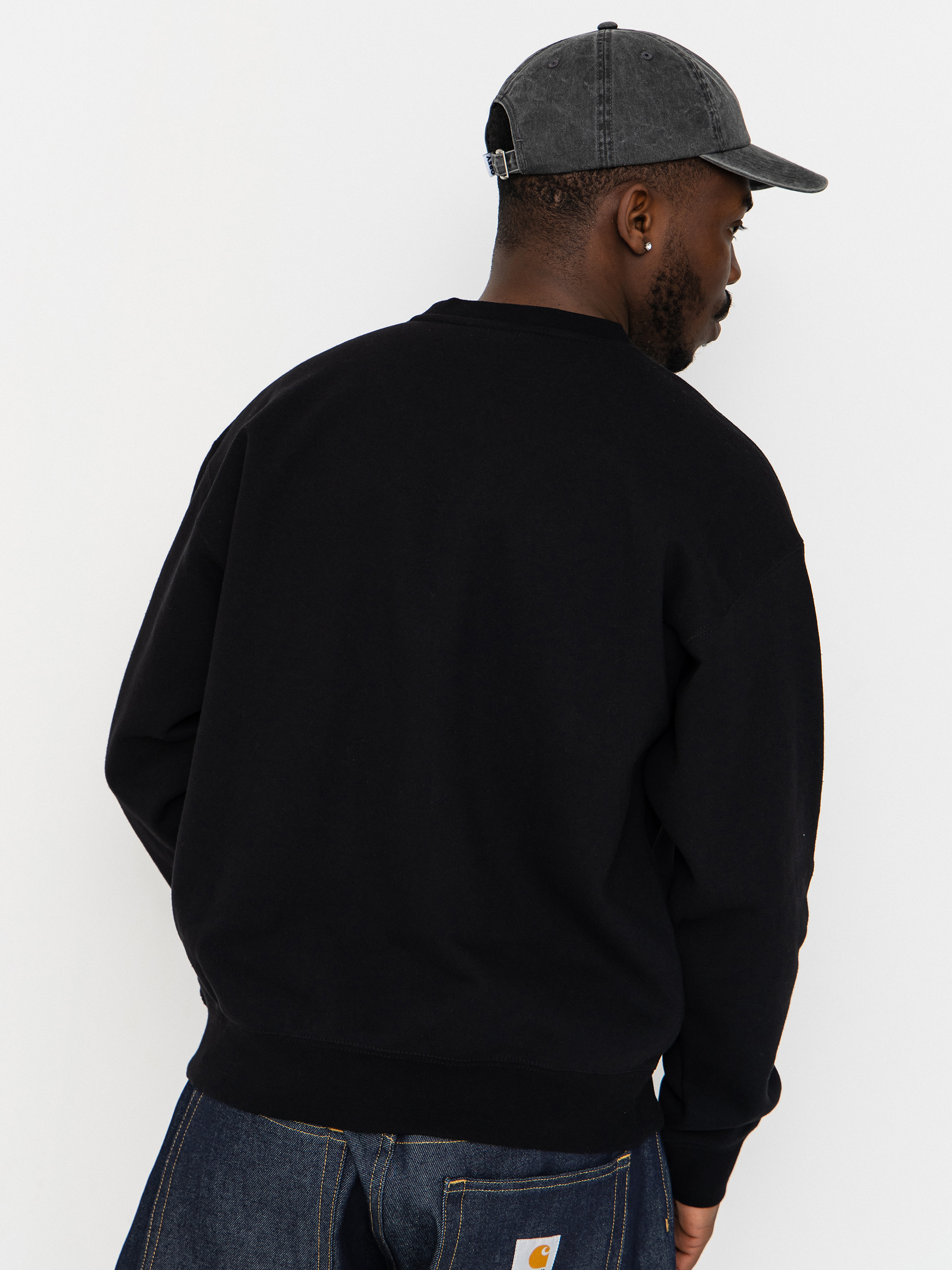 OBEY Signature Pulóver (black)