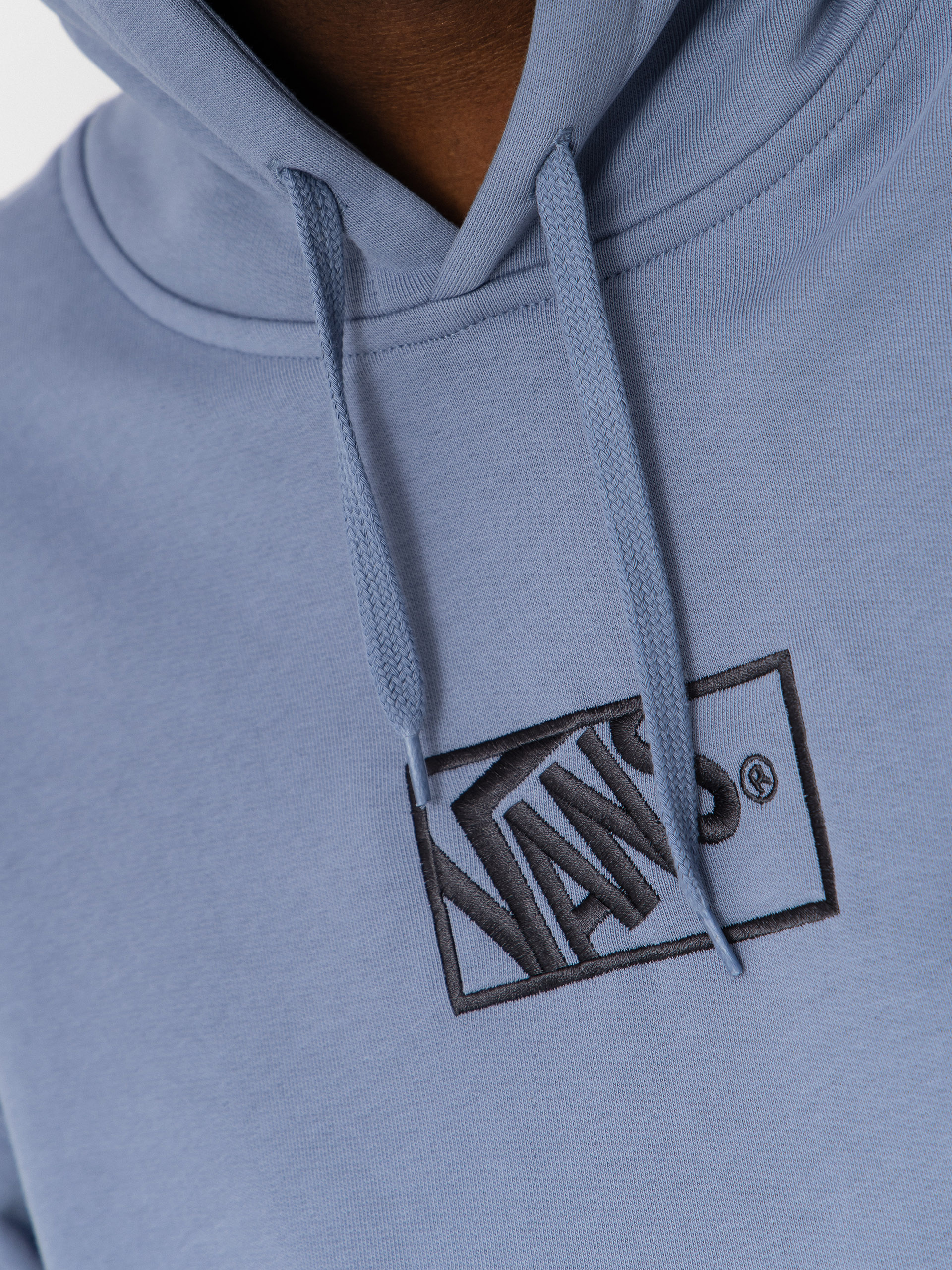 Vans Blocked Box HD Kapucnis pulóver (glacial slate)