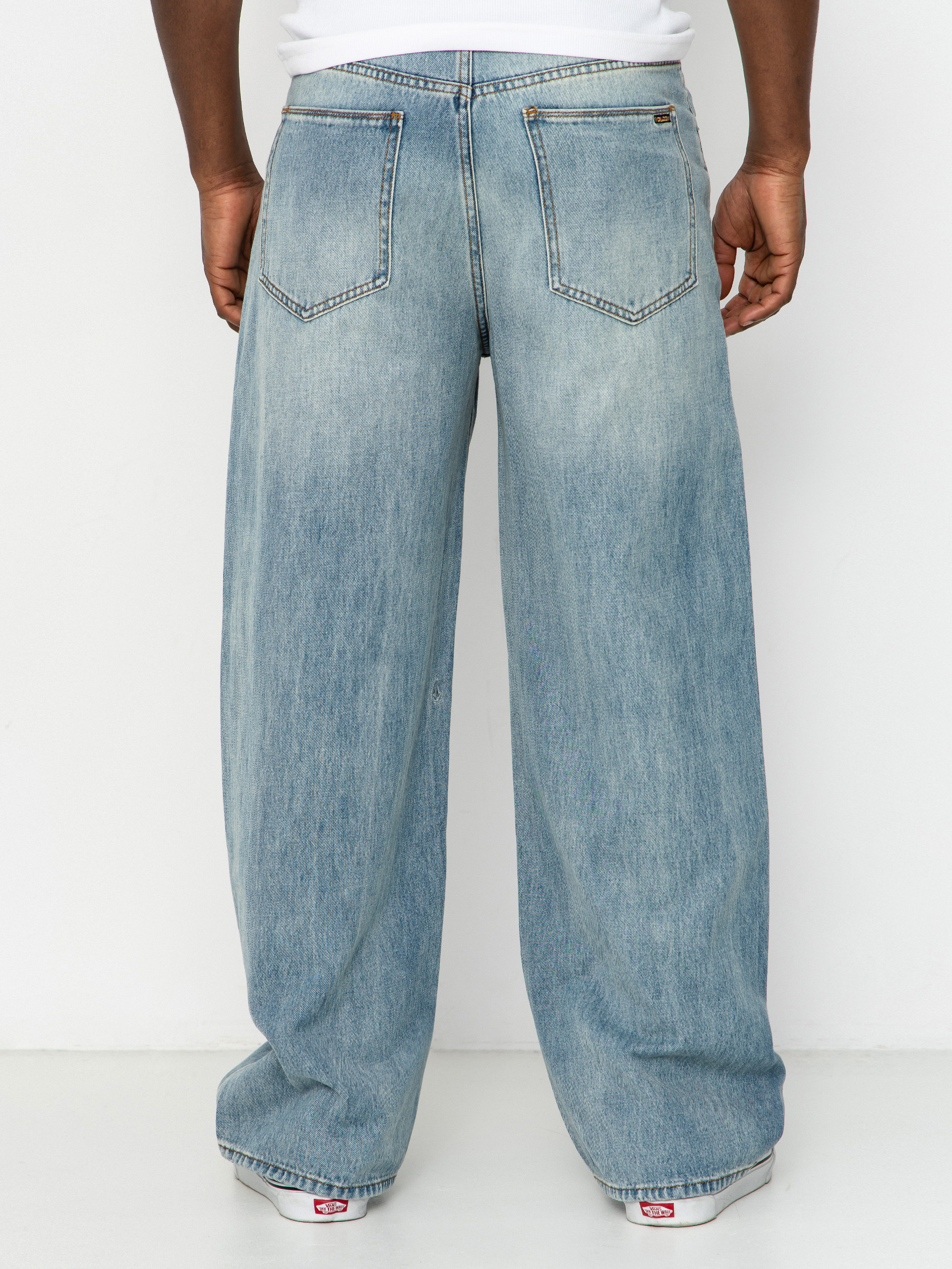 Volcom Beeggys Wmn Kisnadrág (dusty blue wash)