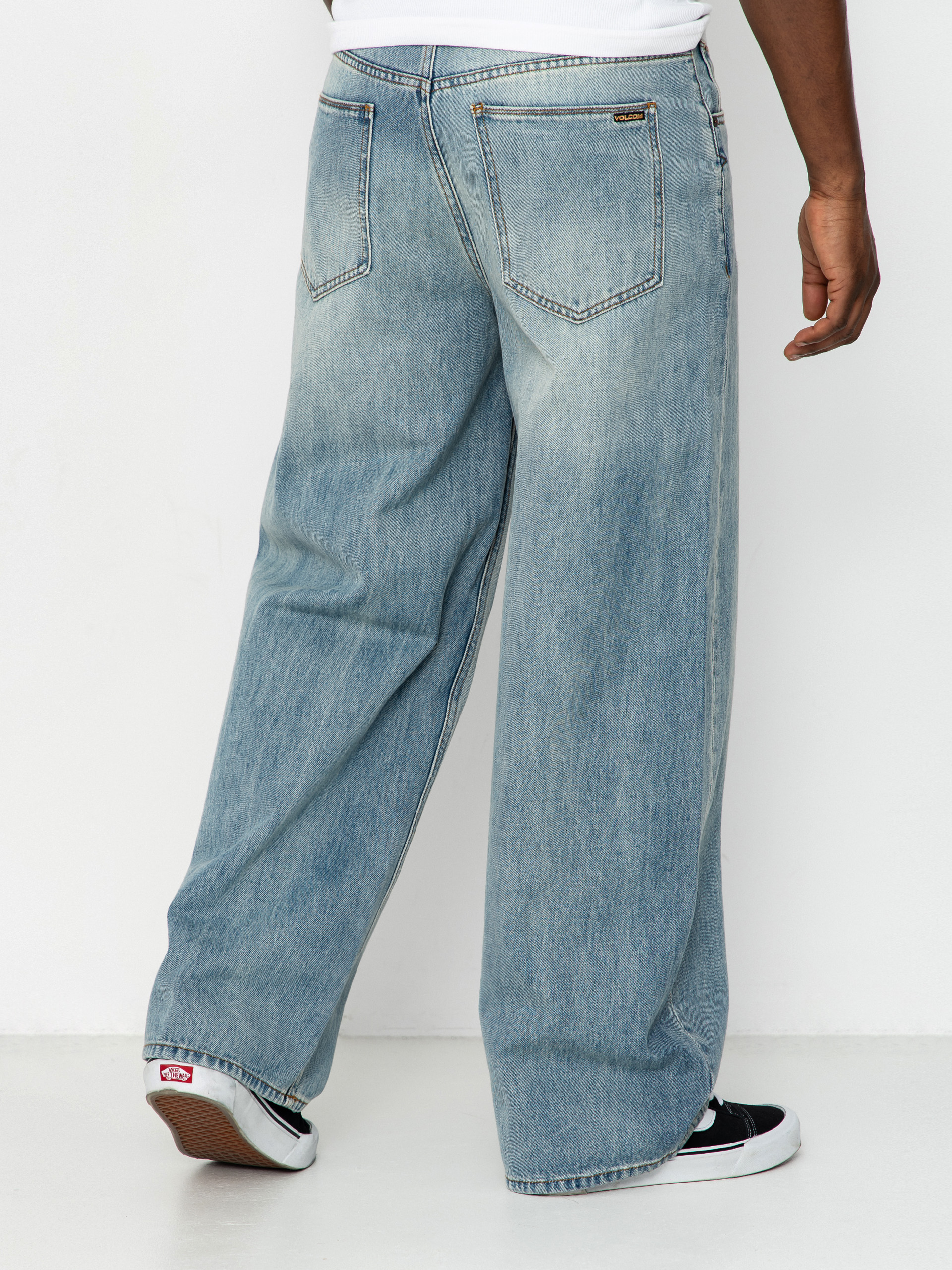Volcom Beeggys Wmn Kisnadrág (dusty blue wash)