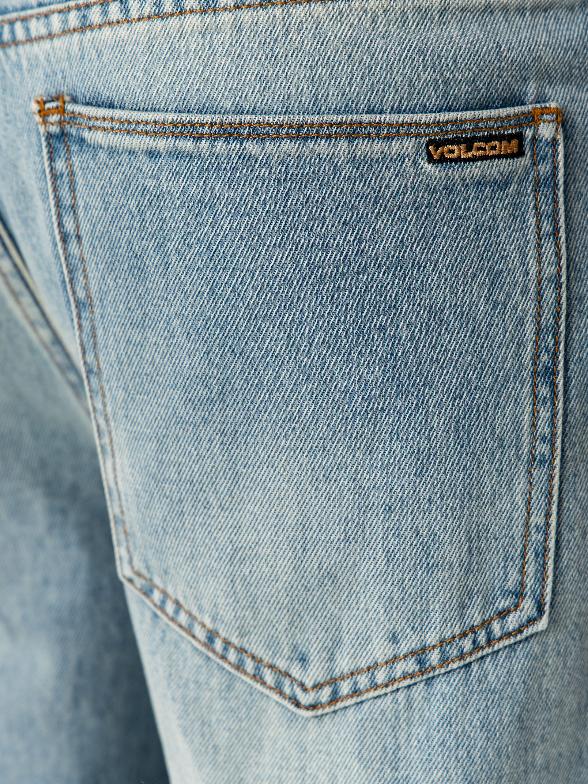 Volcom Beeggys Wmn Kisnadrág (dusty blue wash)