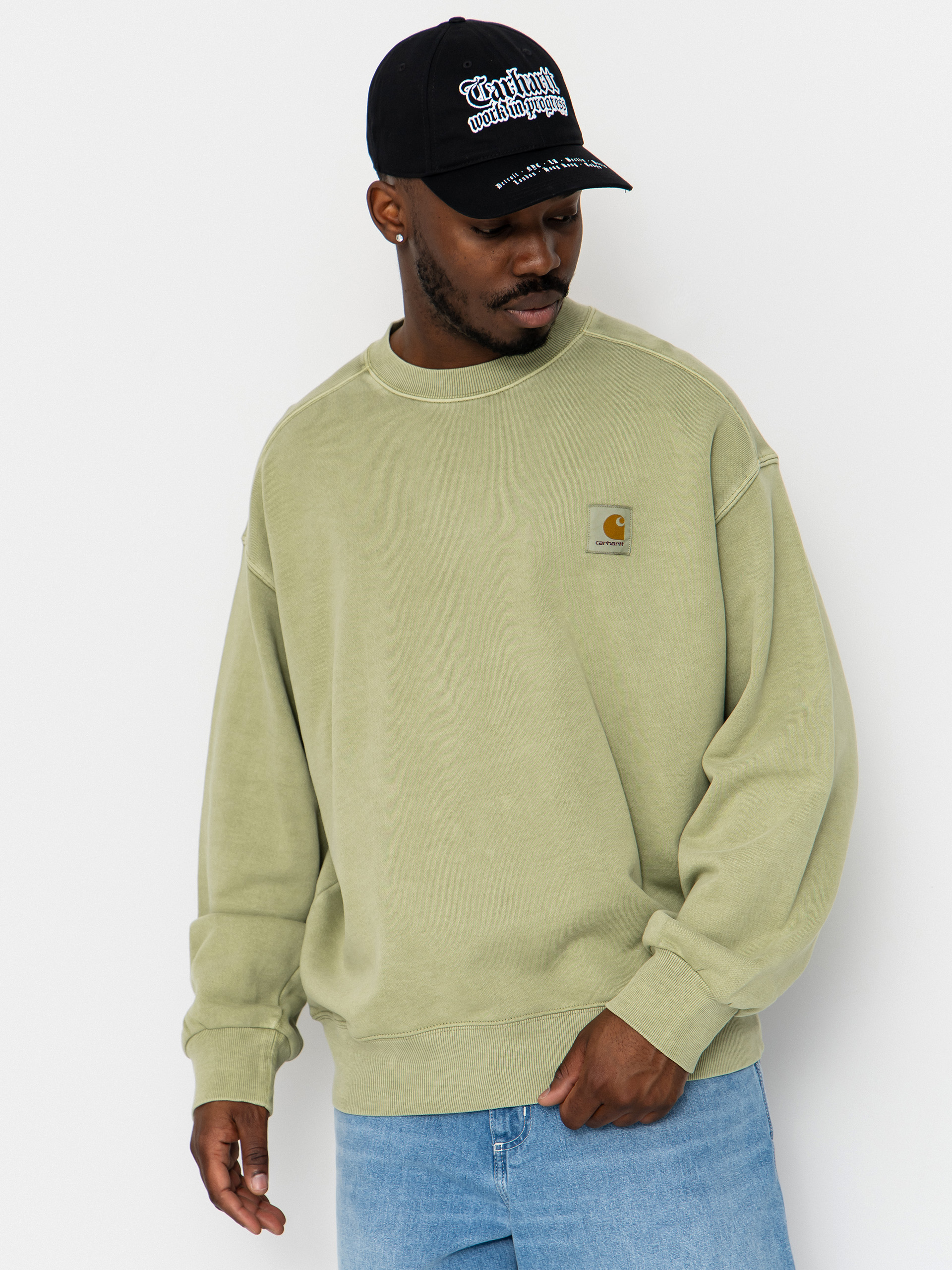 Carhartt WIP Nelson Pulu00f3ver (gentle green)
