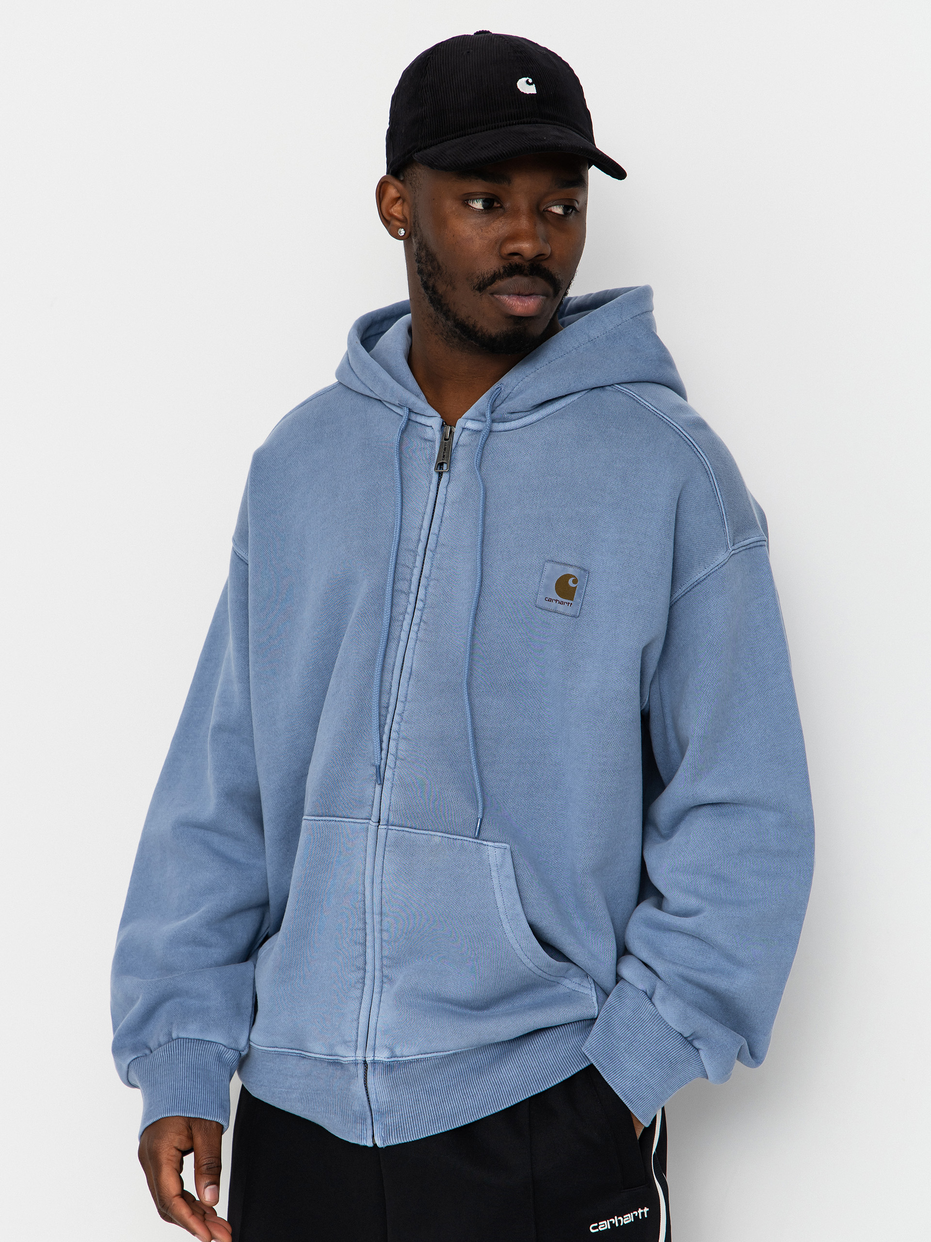 Carhartt WIP Nelson ZHD Kapucnis pulu00f3ver (gentle blue)