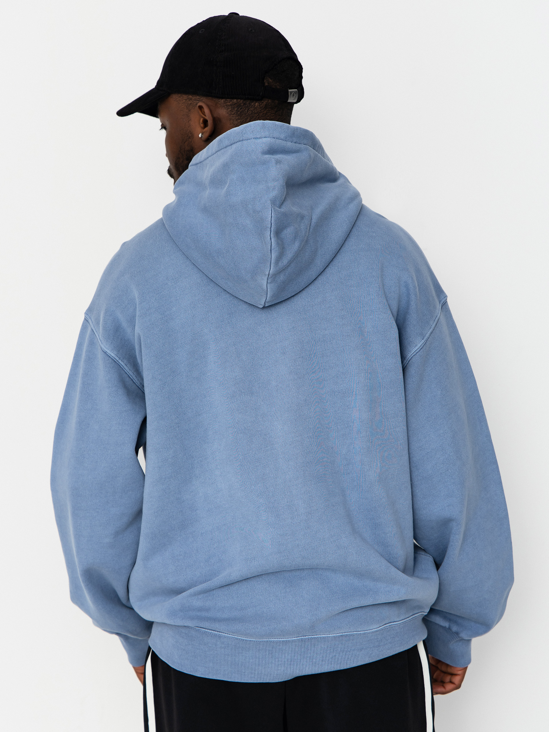 Carhartt WIP Nelson ZHD Kapucnis pulóver (gentle blue)